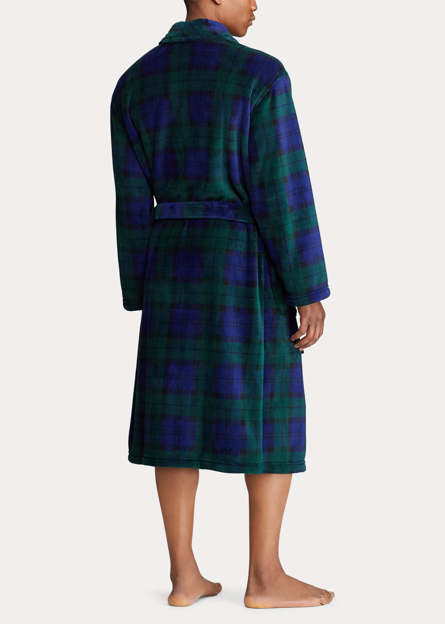 Tartan Plush Microfiber Robe