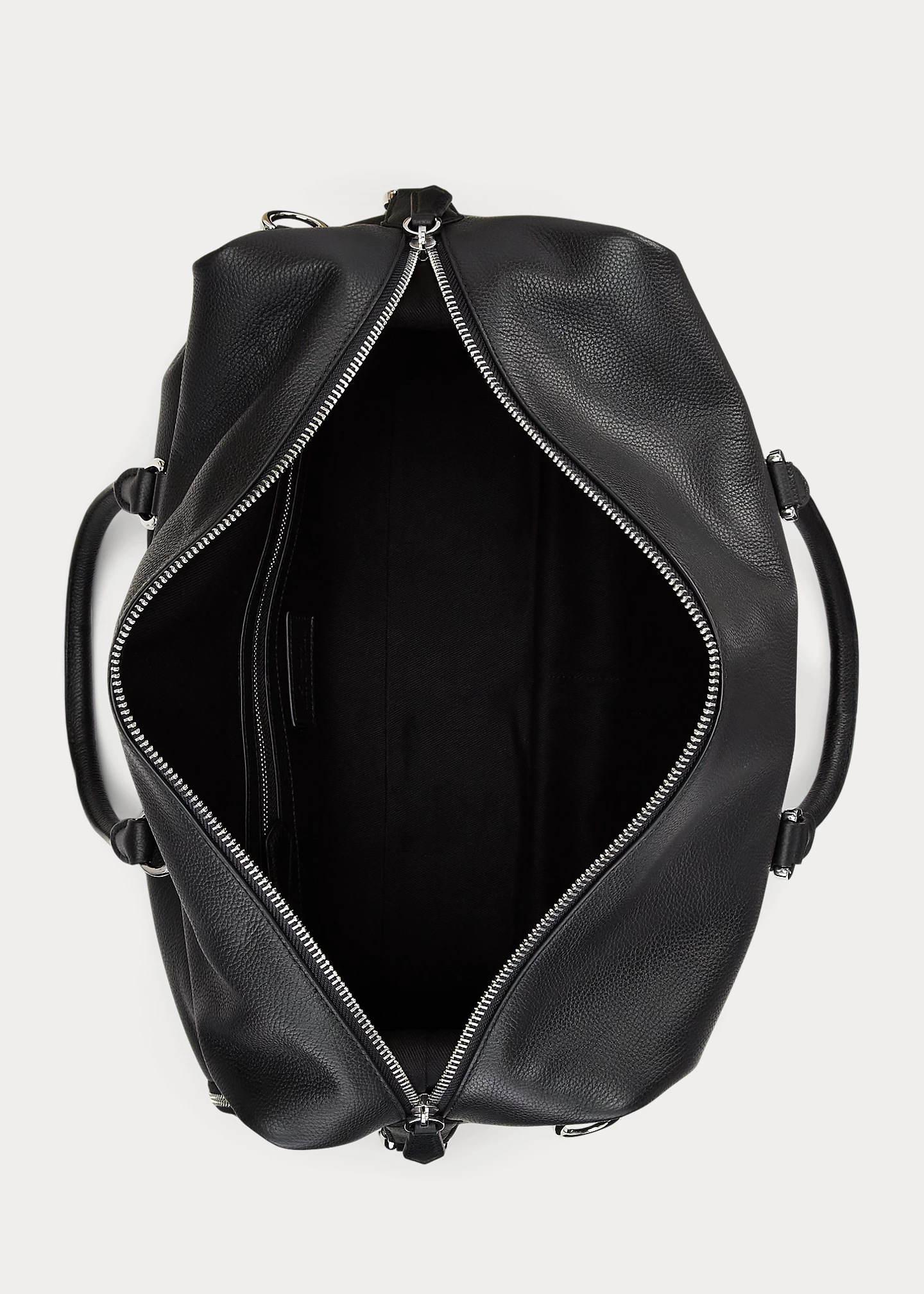 Pebbled Leather Duffel