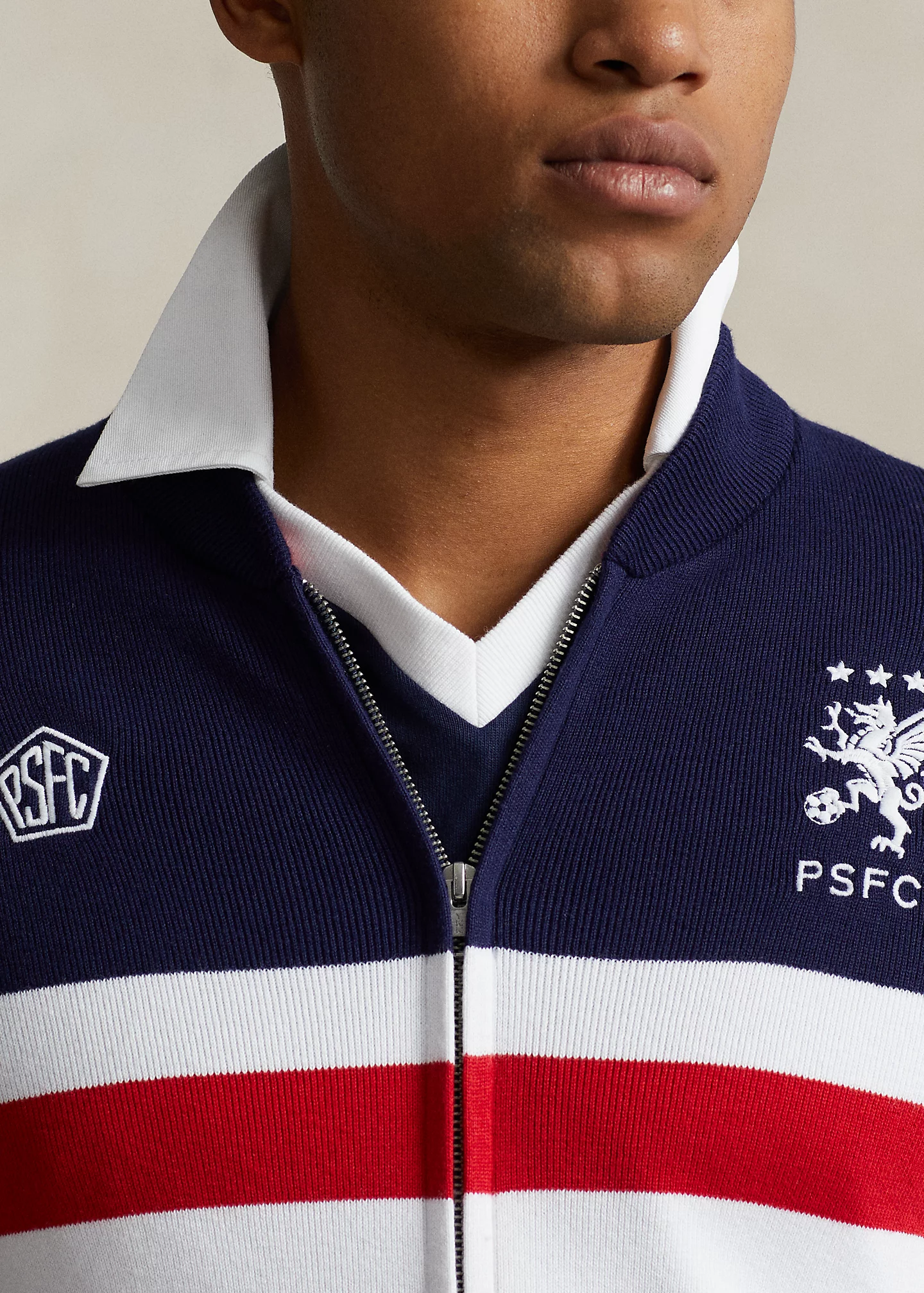 Polo Sport Cotton-Blend Full-Zip Sweater