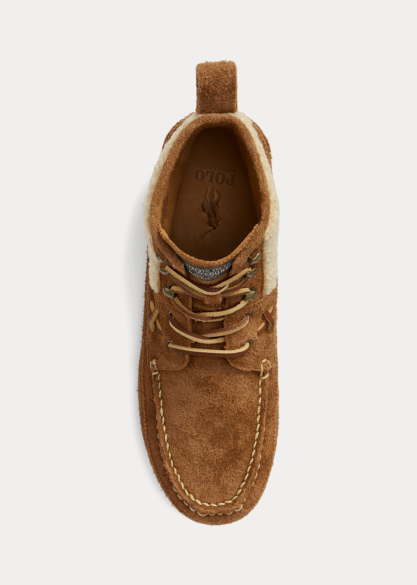 Ranger Mid Suede & Faux-Shearling Boot