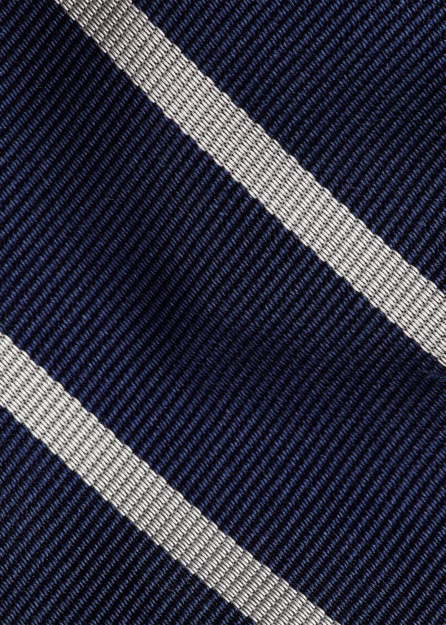 Striped Silk Repp Tie