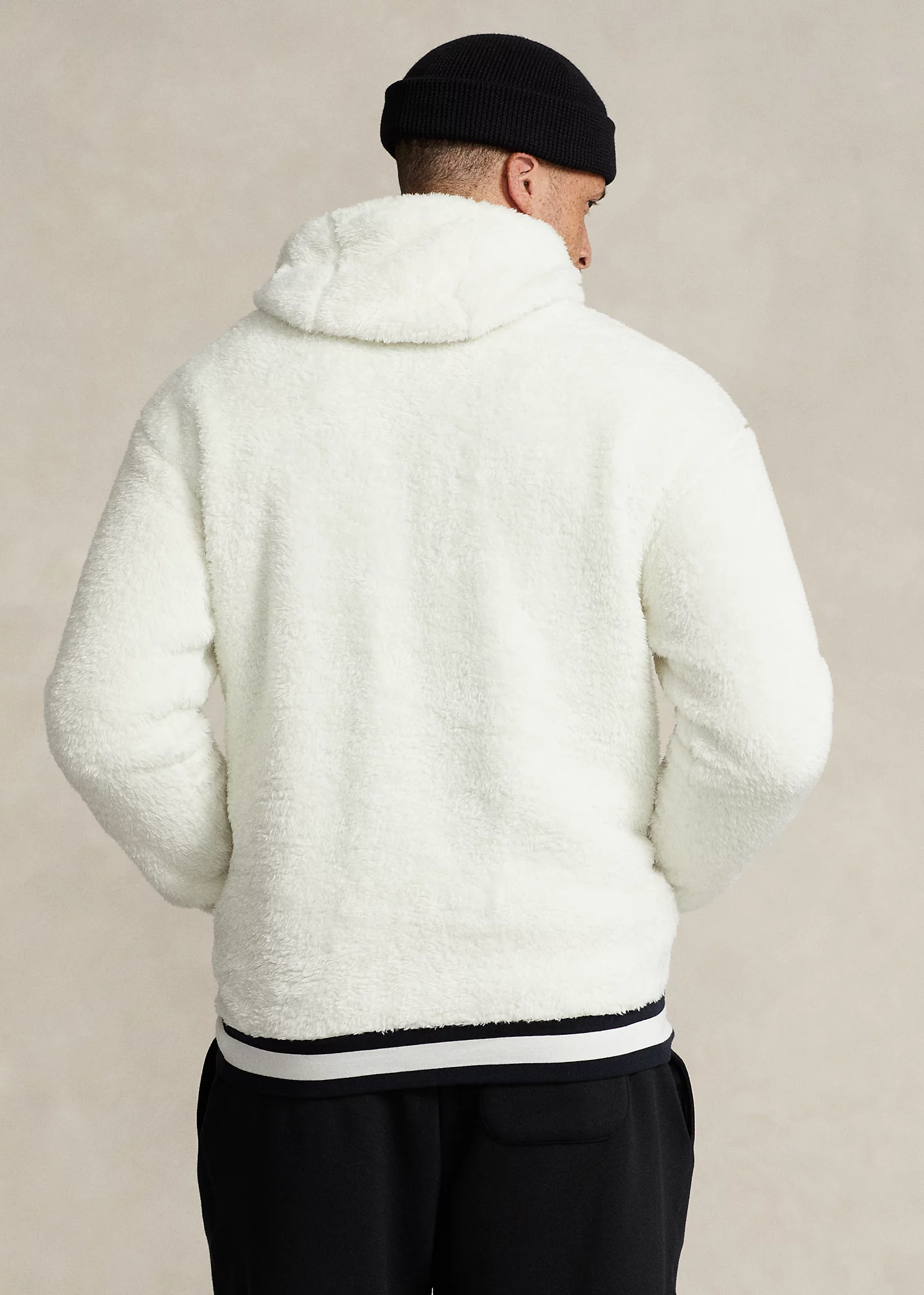 Logo Pile Fleece Hoodie