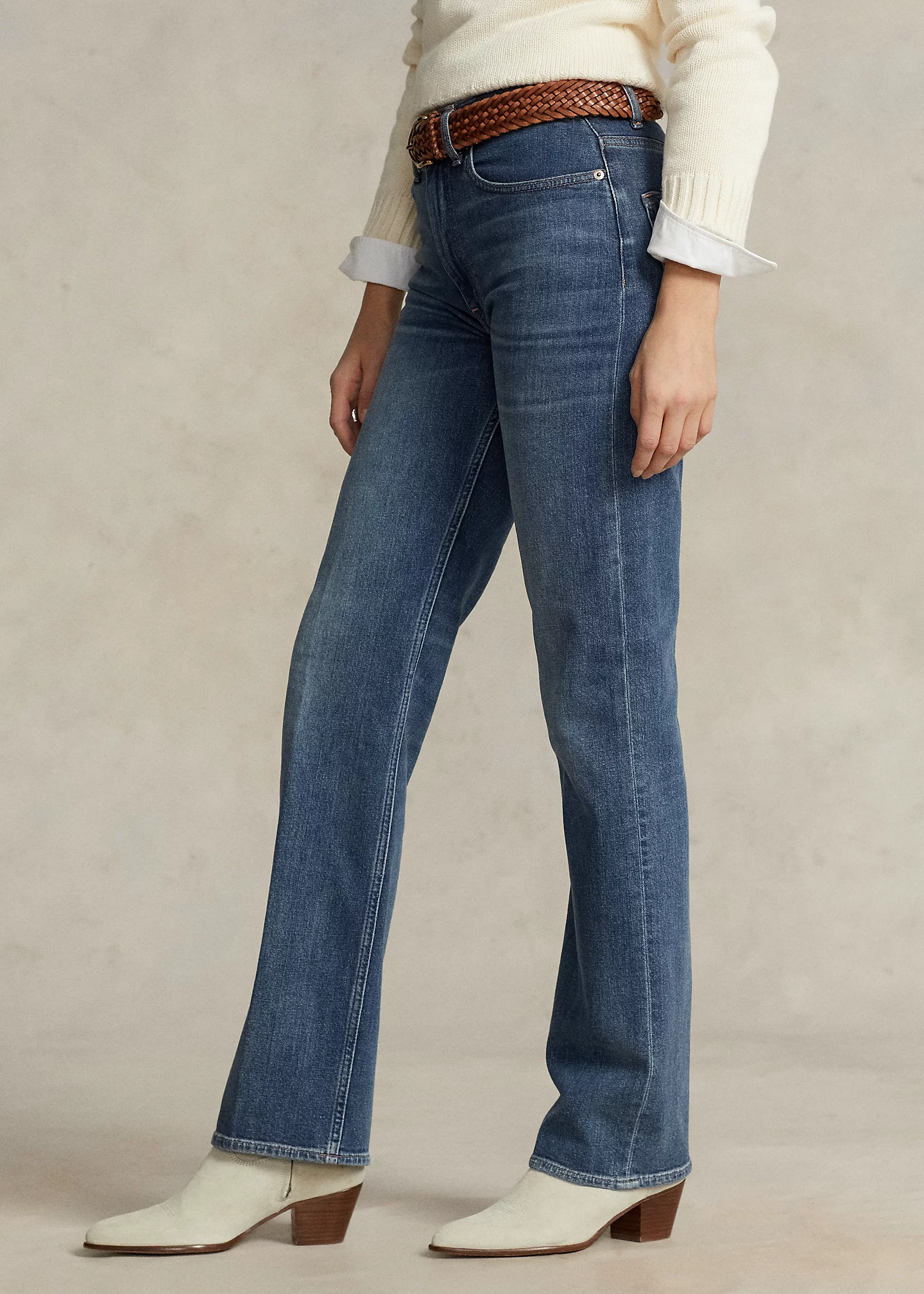 High-Rise Straight Jean