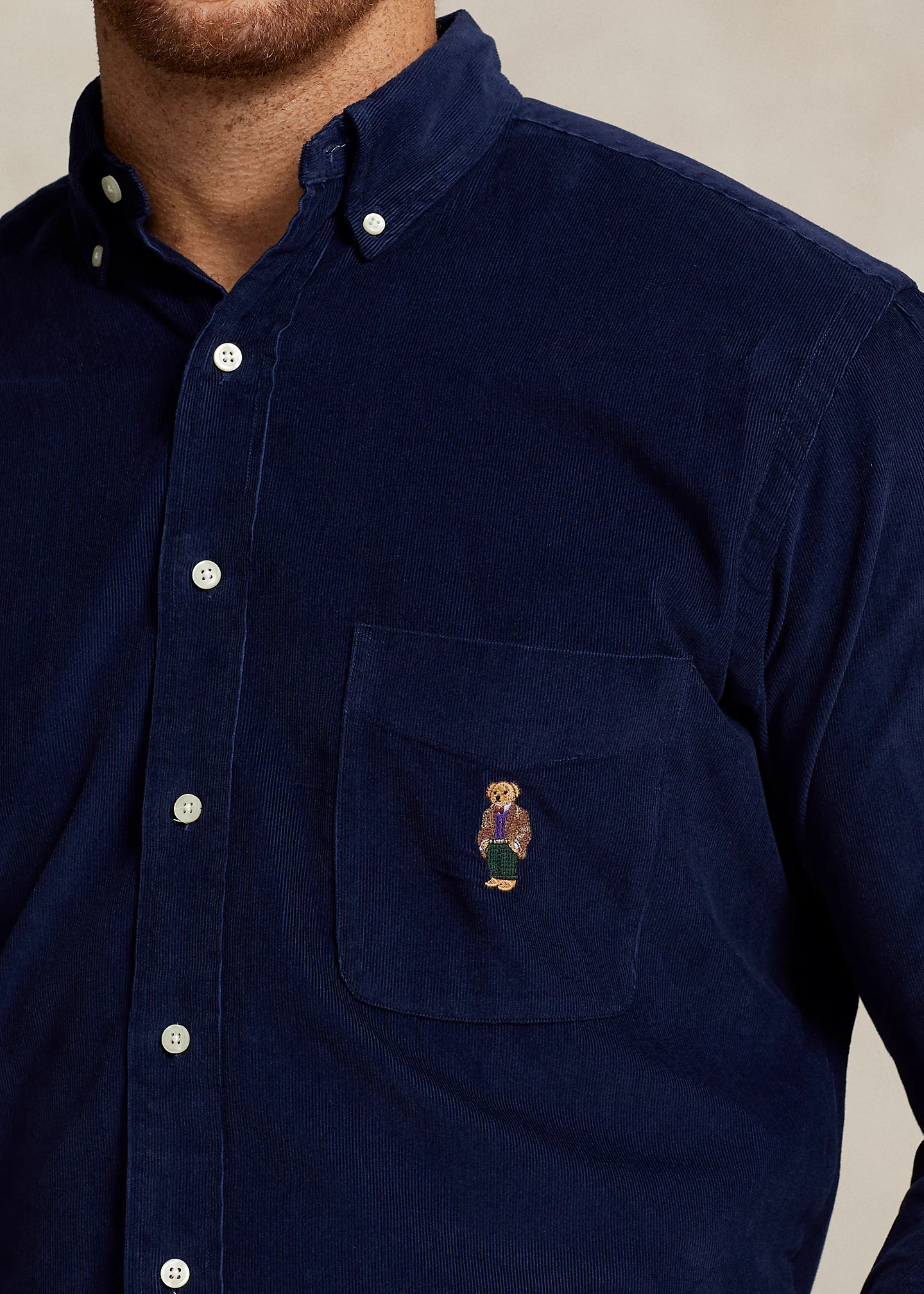 Polo Bear Corduroy Shirt