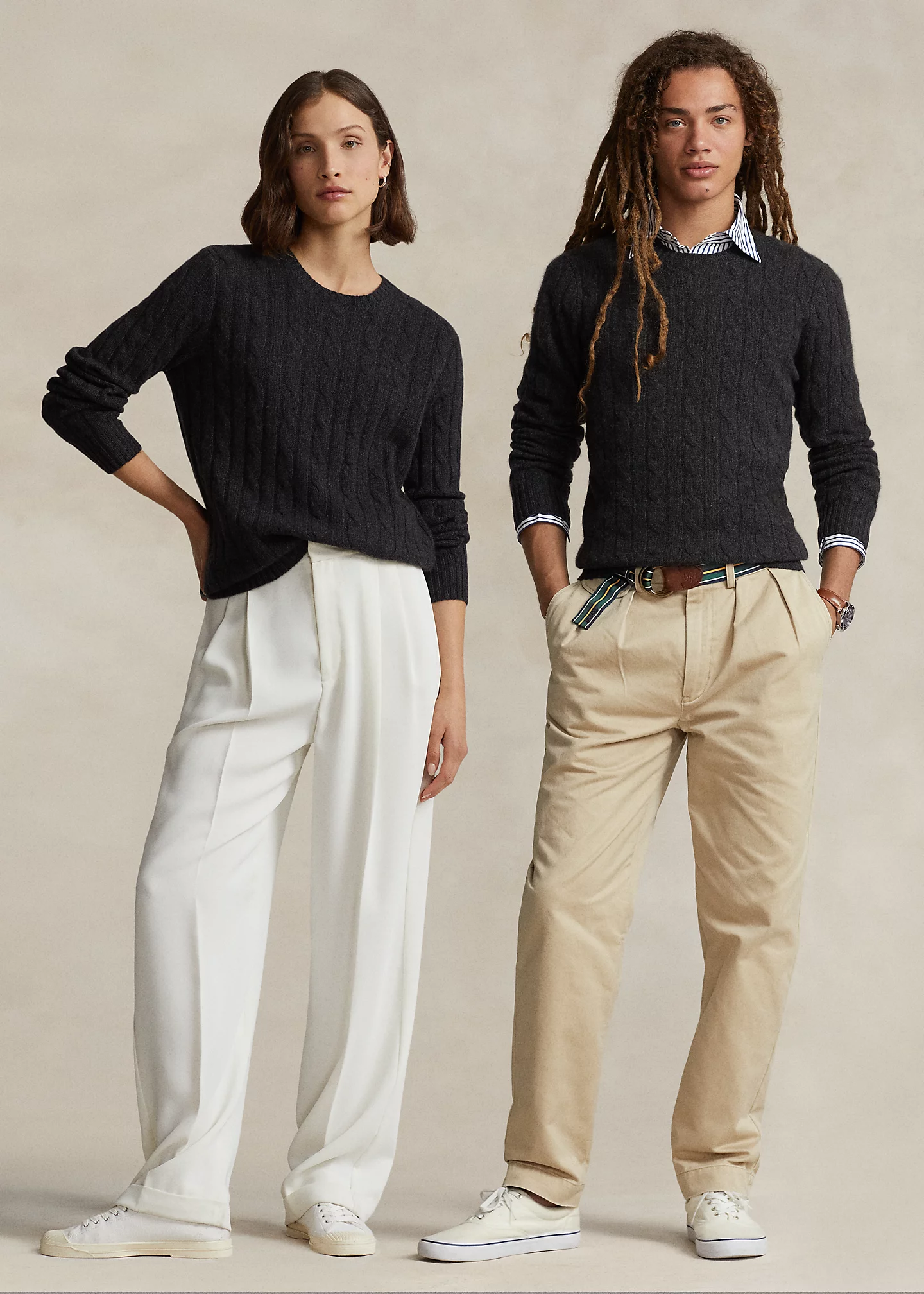 The Iconic Cable-Knit Cashmere Sweater