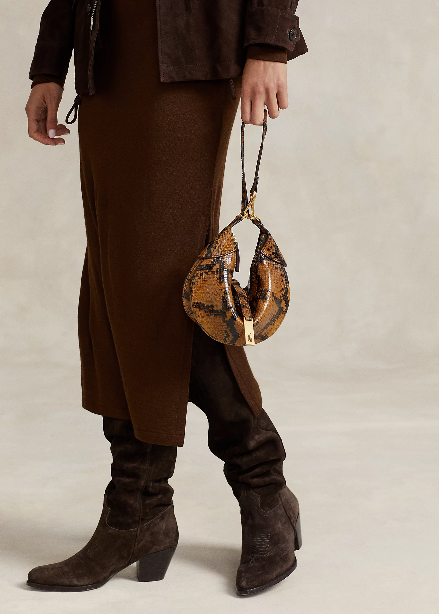 Polo ID Embossed Mini Shoulder Bag