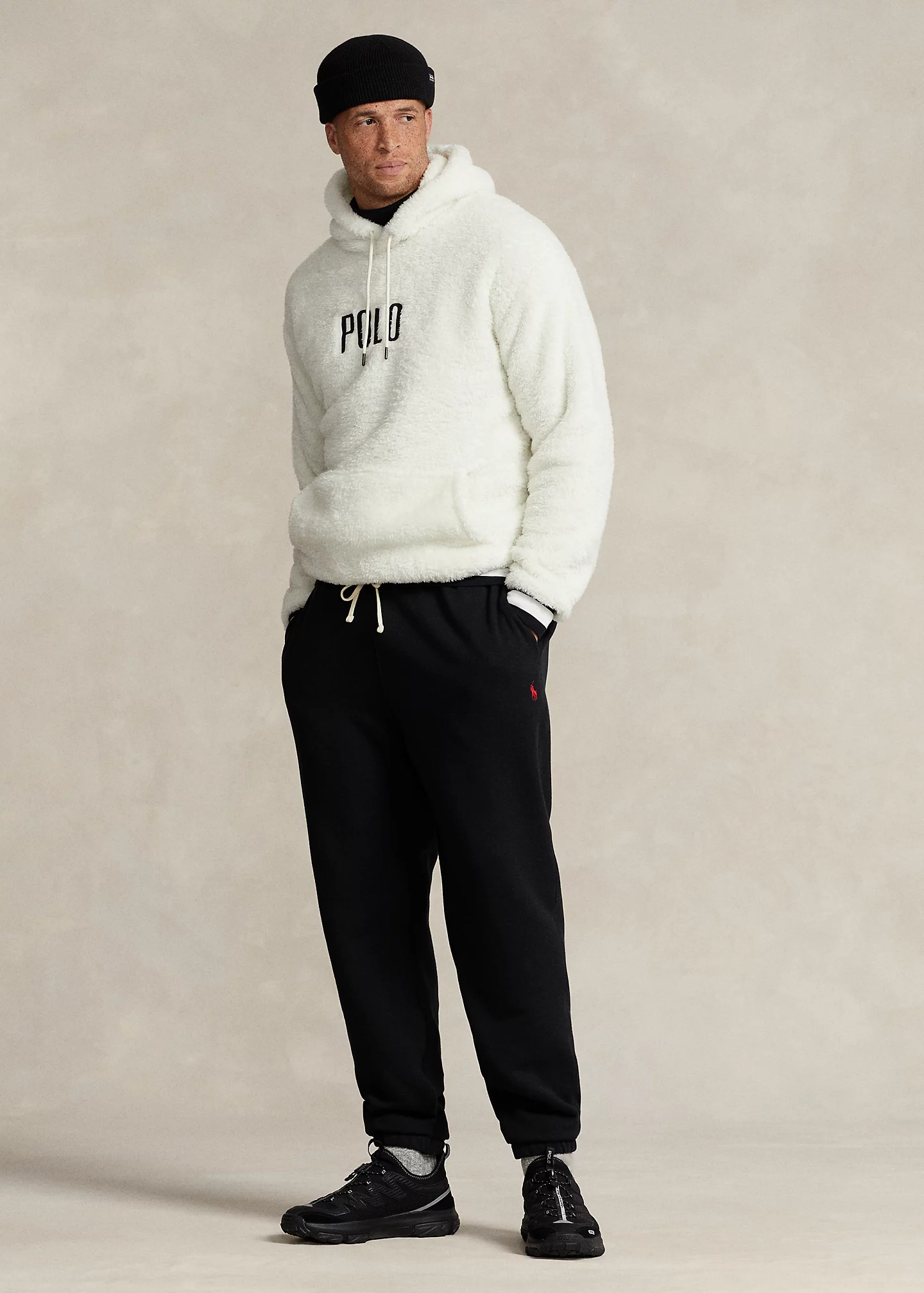 Logo Pile Fleece Hoodie