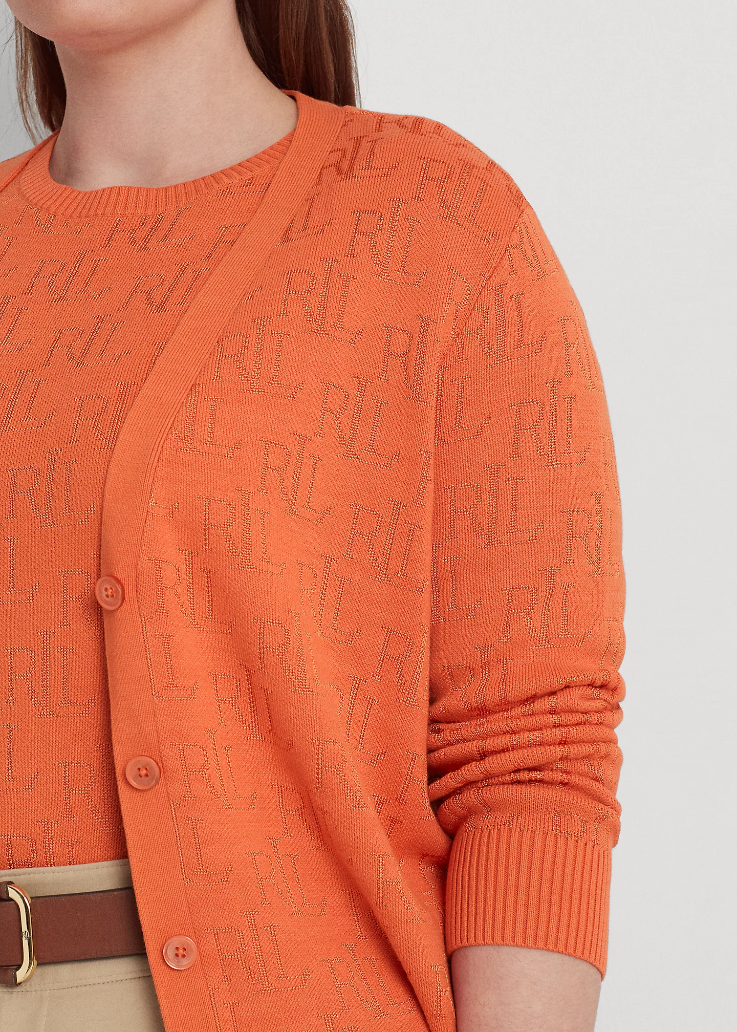 Monogram Jacquard Cardigan