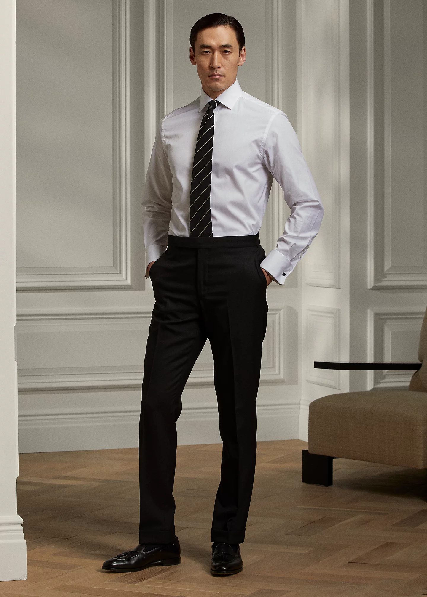 Poplin French Cuff Shirt