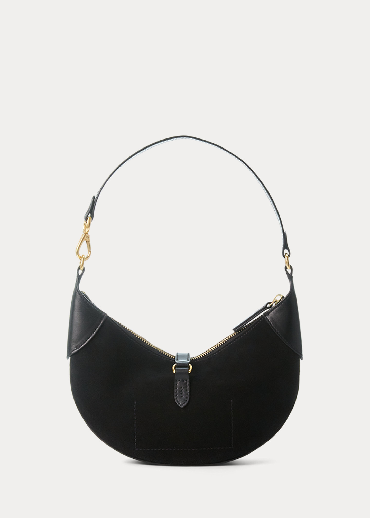 Polo ID Suede Mini Shoulder Bag