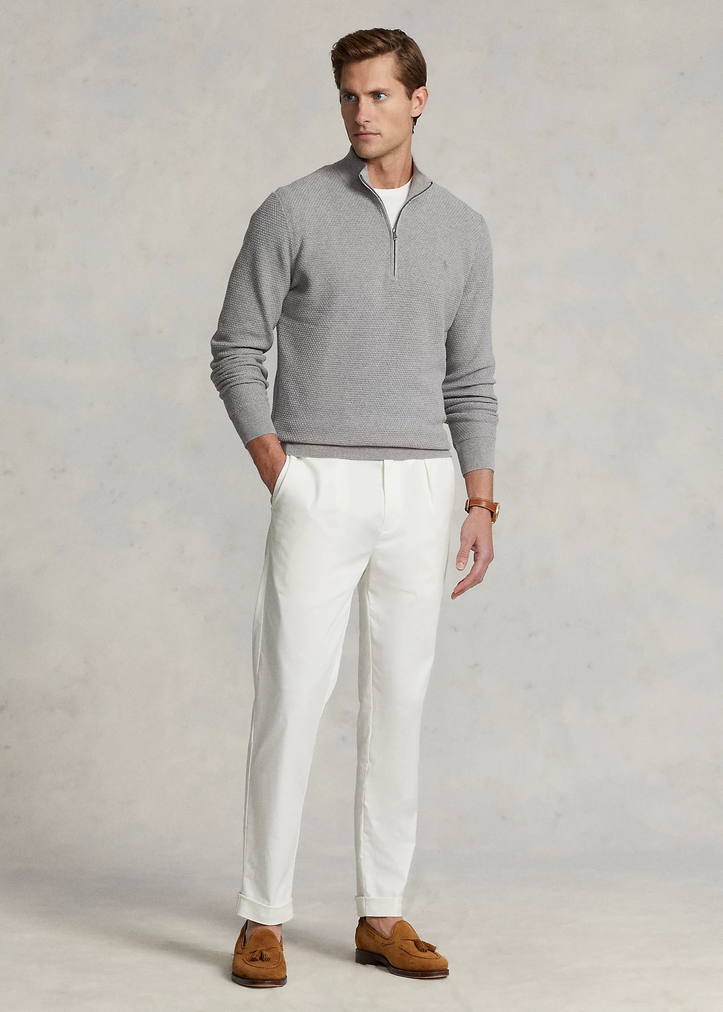 Performance Quarter-Zip Sweater