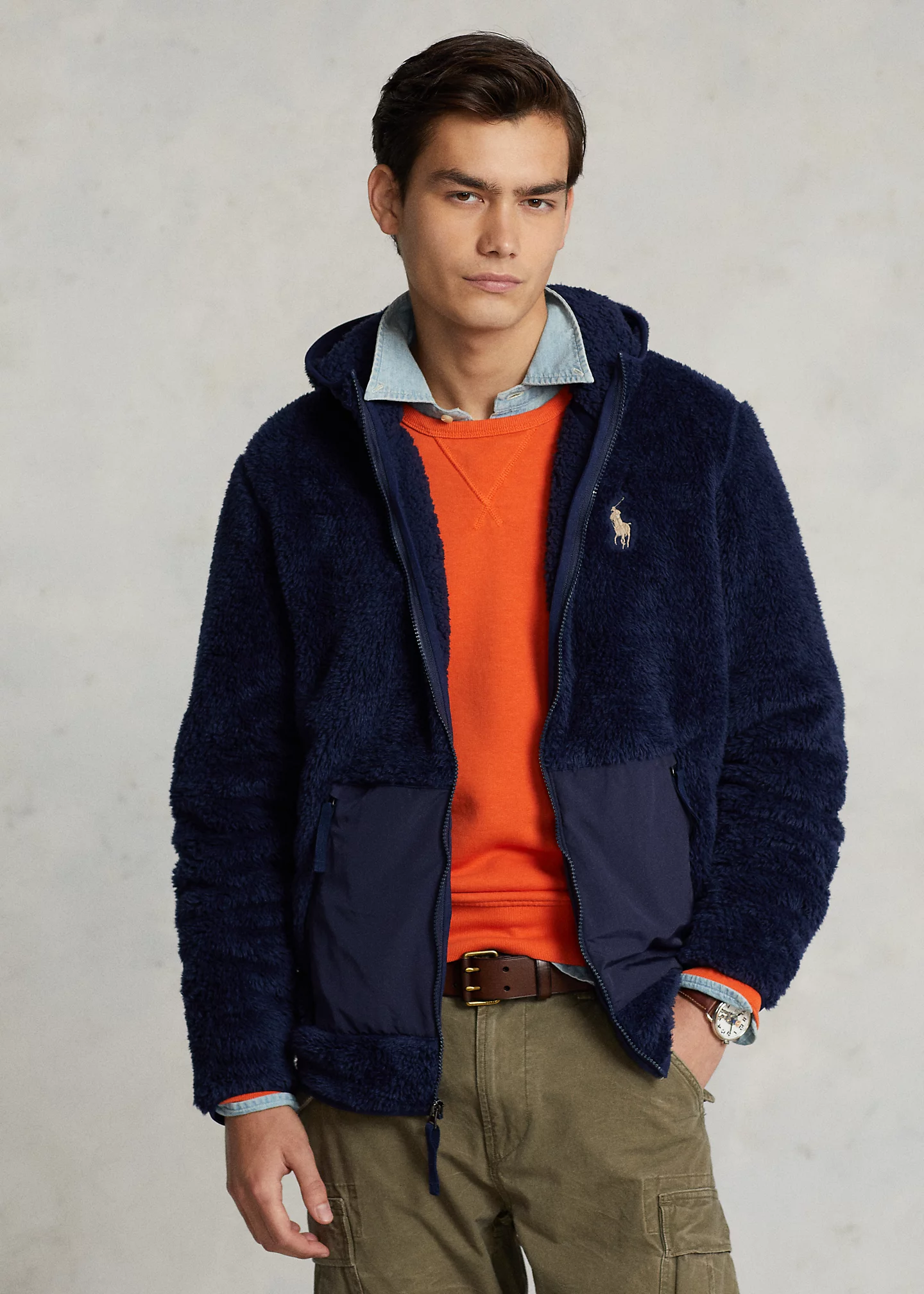 Hybrid Full-Zip Hoodie