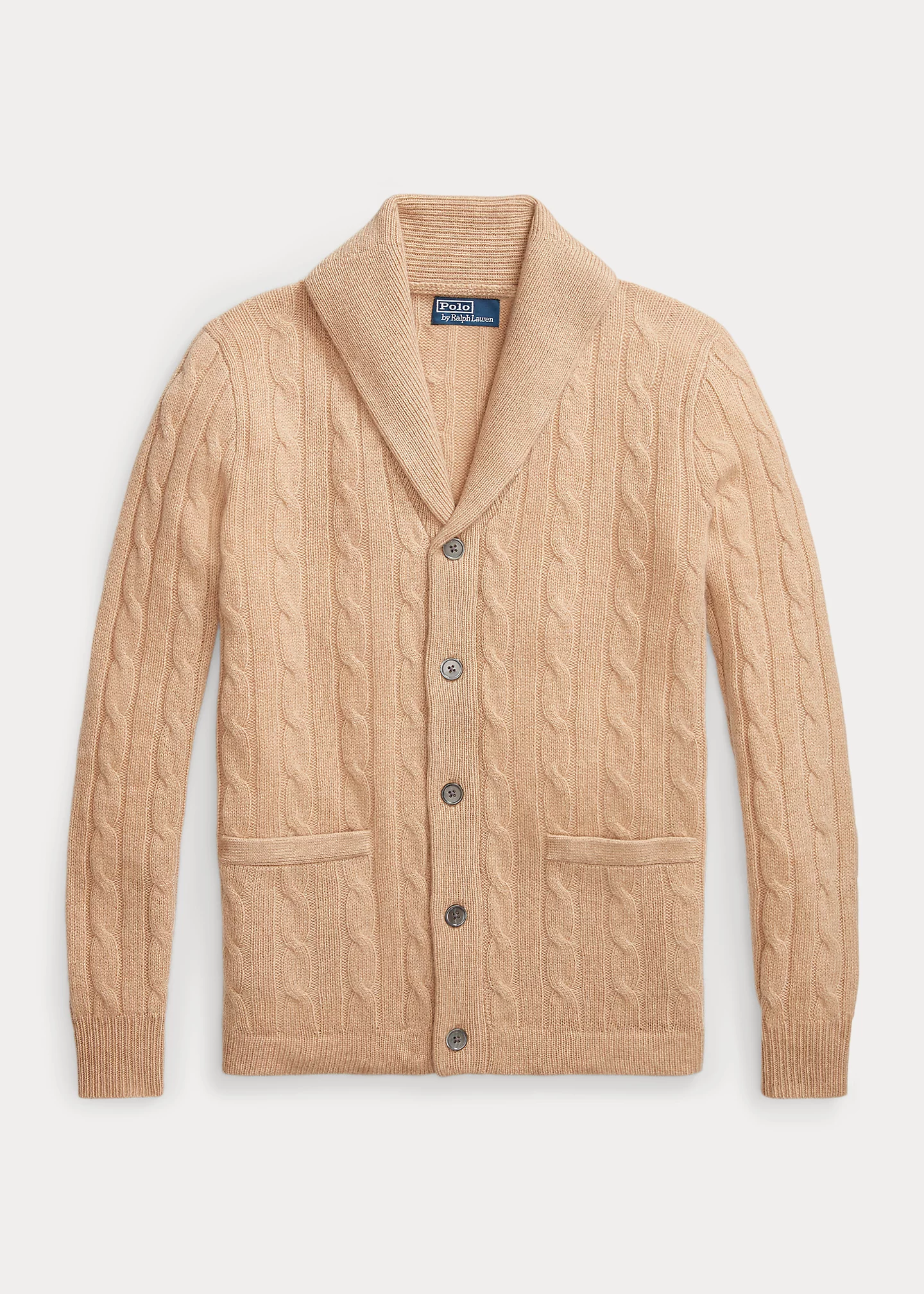 Cable-Knit Cashmere Cardigan