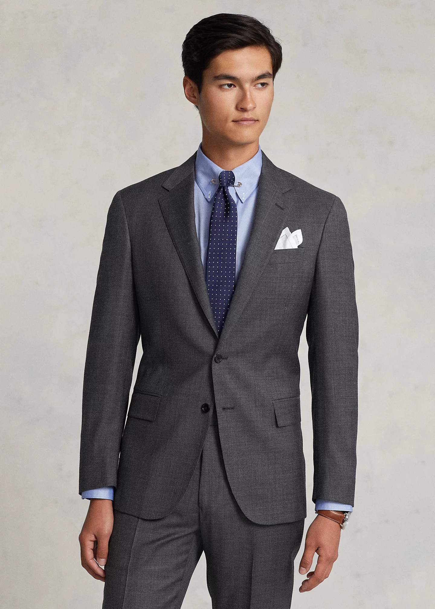 Polo Wool Sharkskin Suit