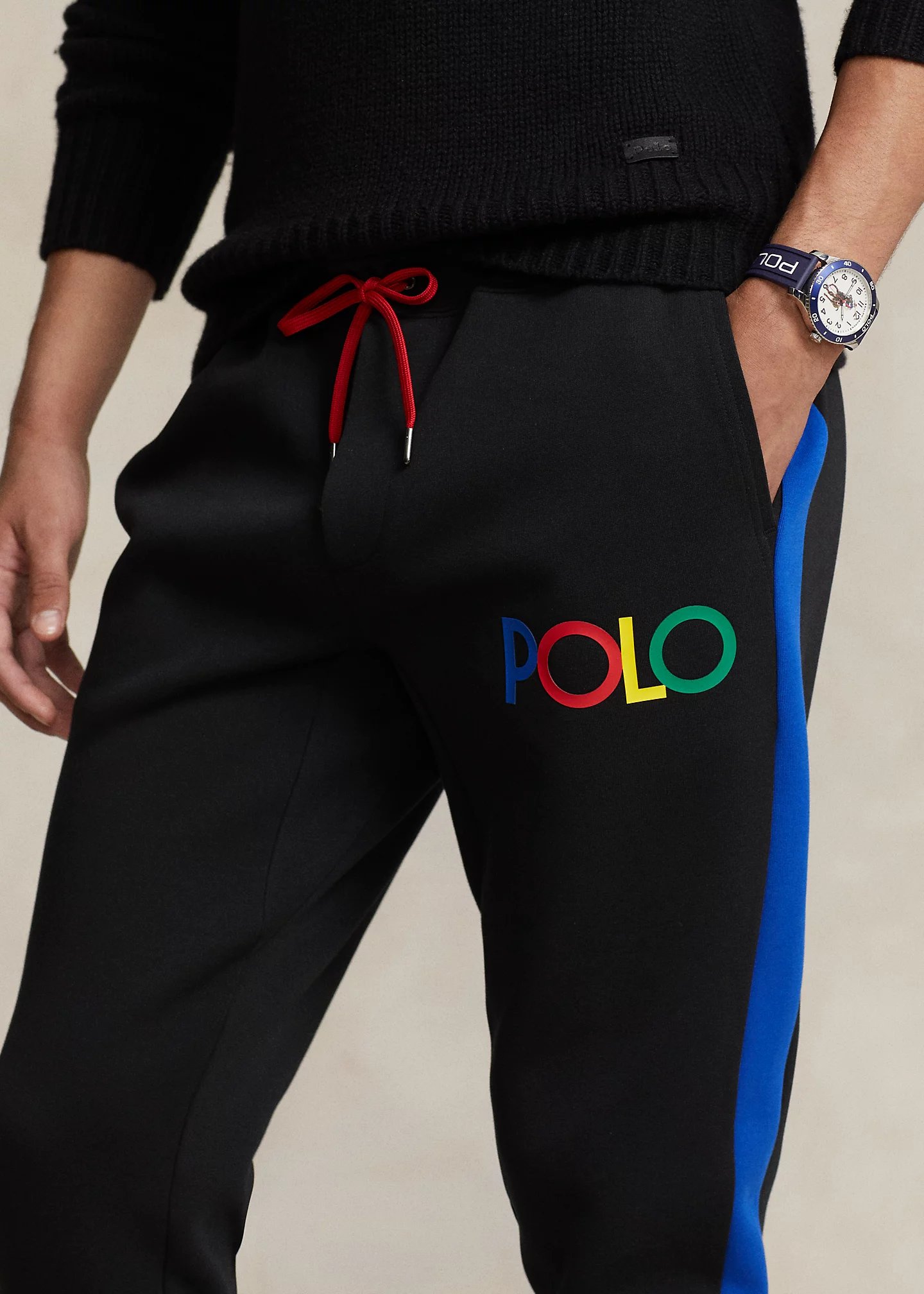 Logo Double-Knit Jogger Pant