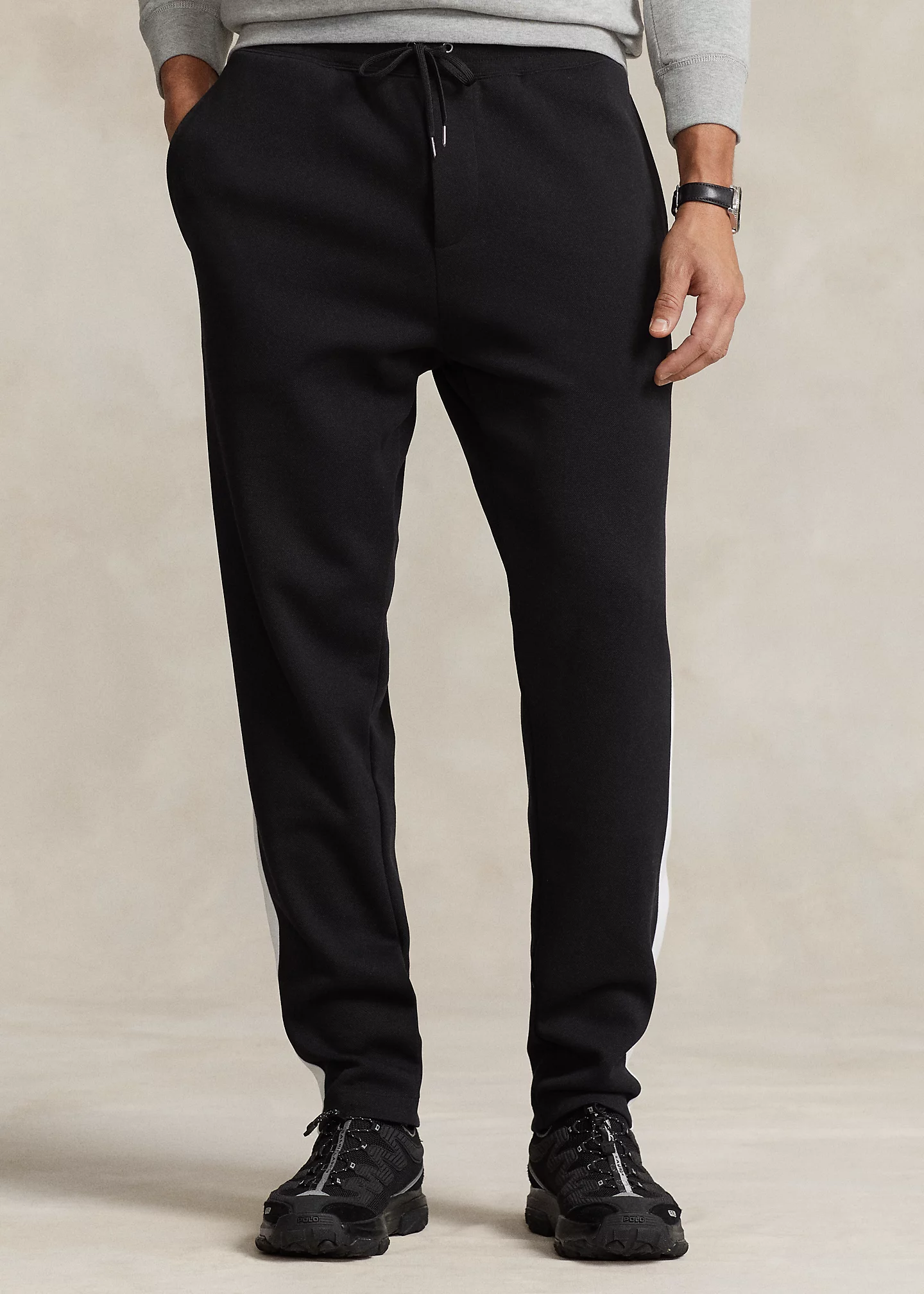 Double-Knit Mesh Track Pant