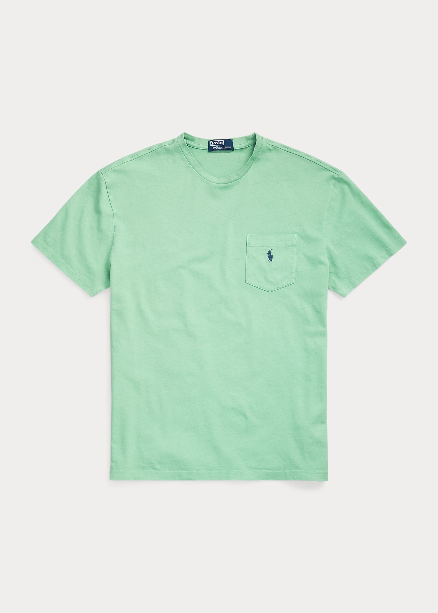 Classic Fit Cotton-Linen Pocket T-Shirt