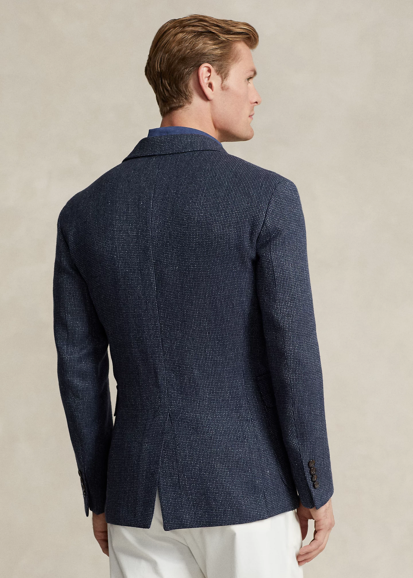 Polo Soft Tailored Linen-Wool Sport Coat