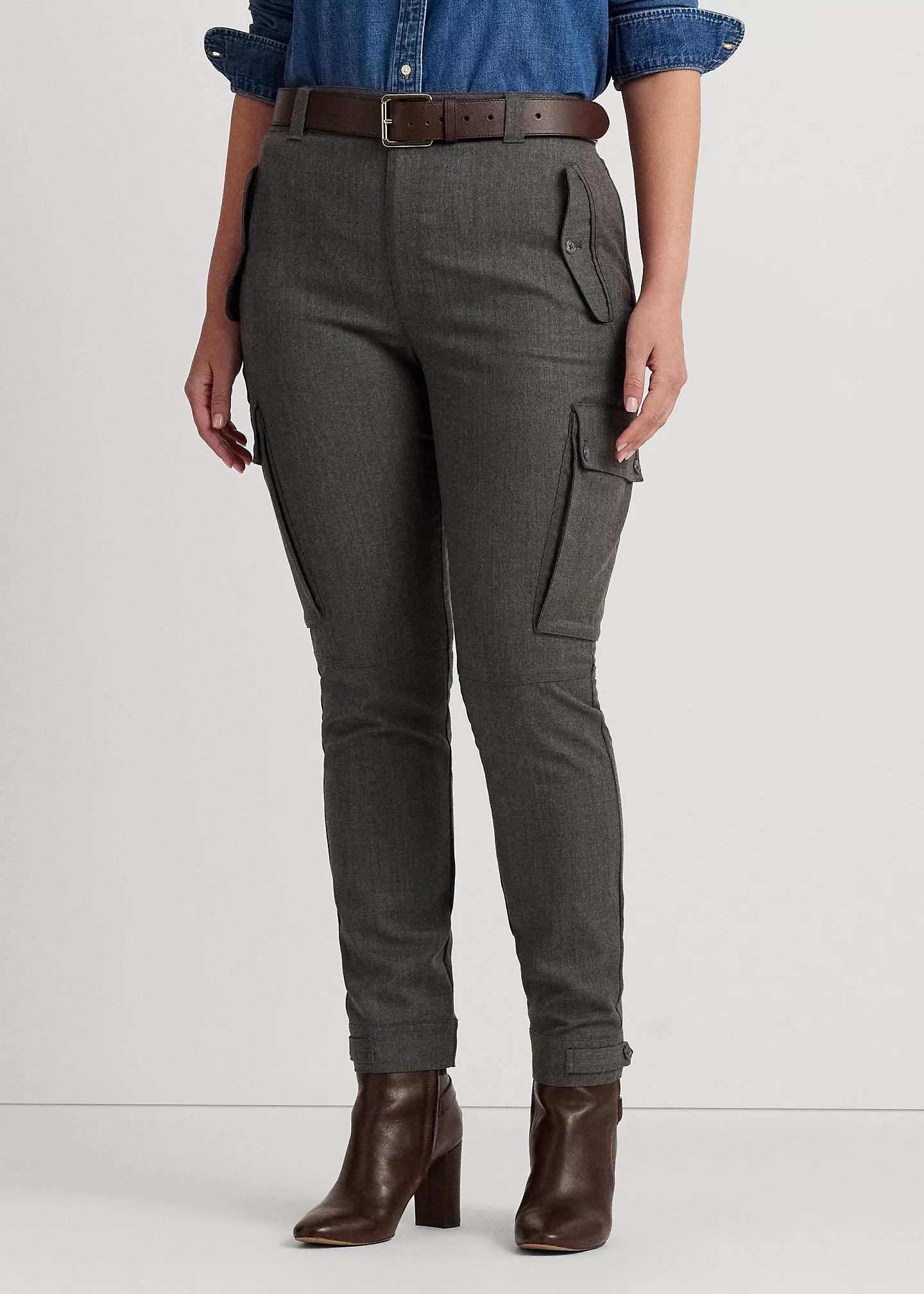 Wool Twill Cargo Pant