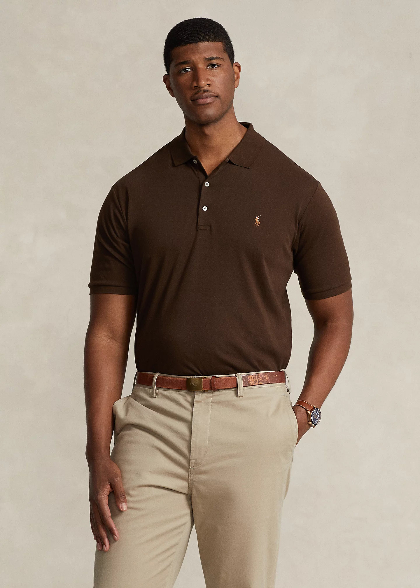 Soft Cotton Polo Shirt