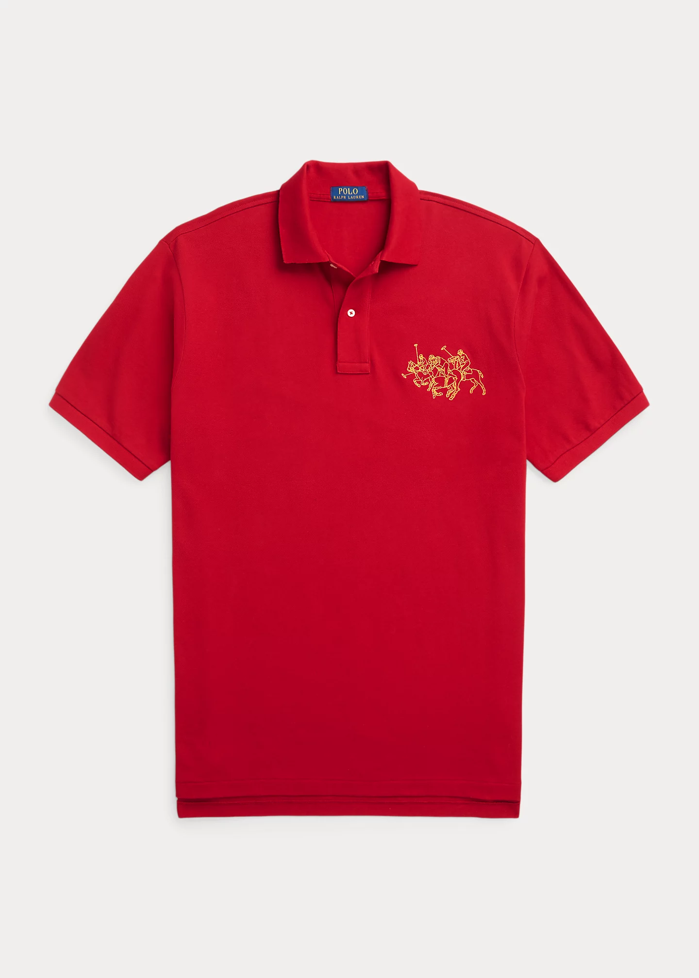 Lunar New Year Triple-Pony Polo Shirt