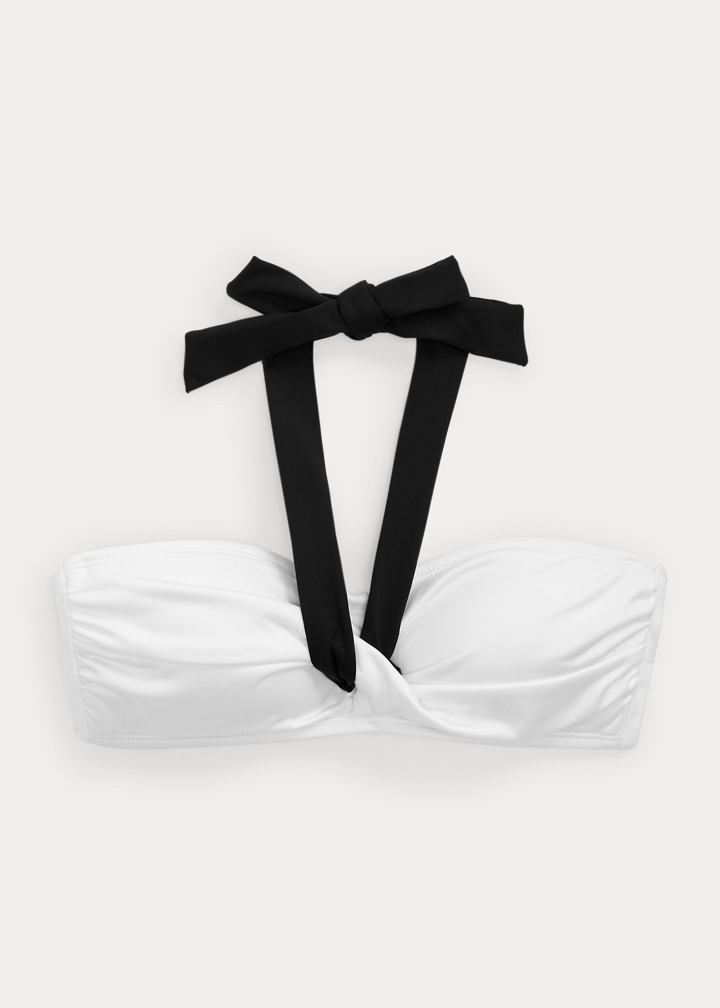 Twisted-Front Bandeau Top