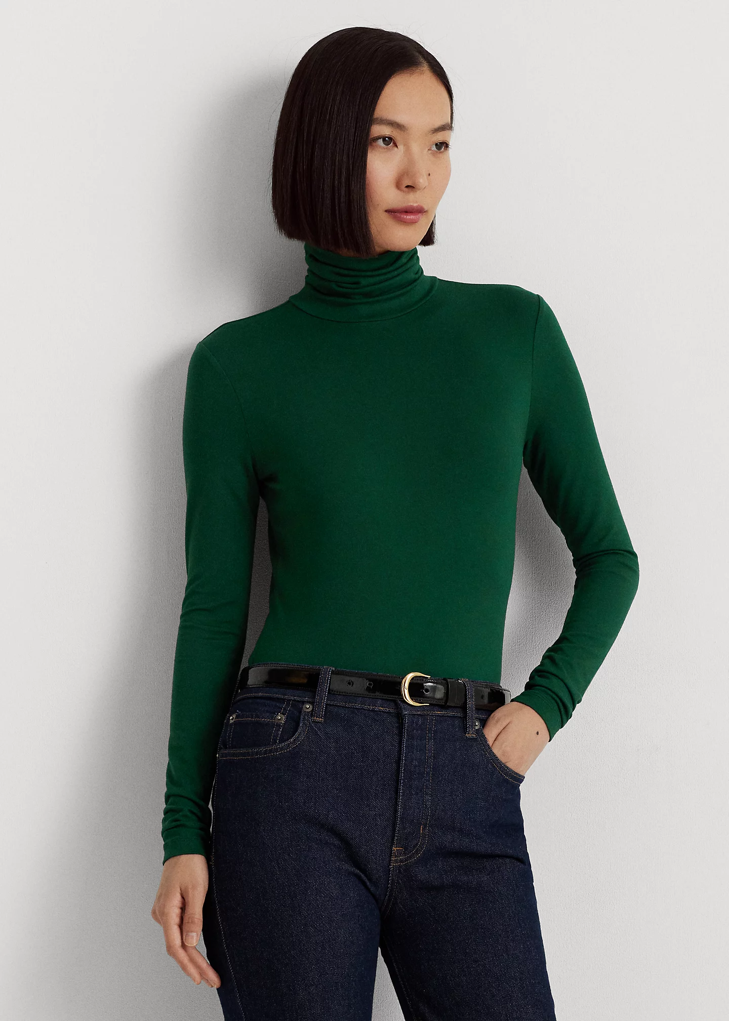 Jersey Turtleneck