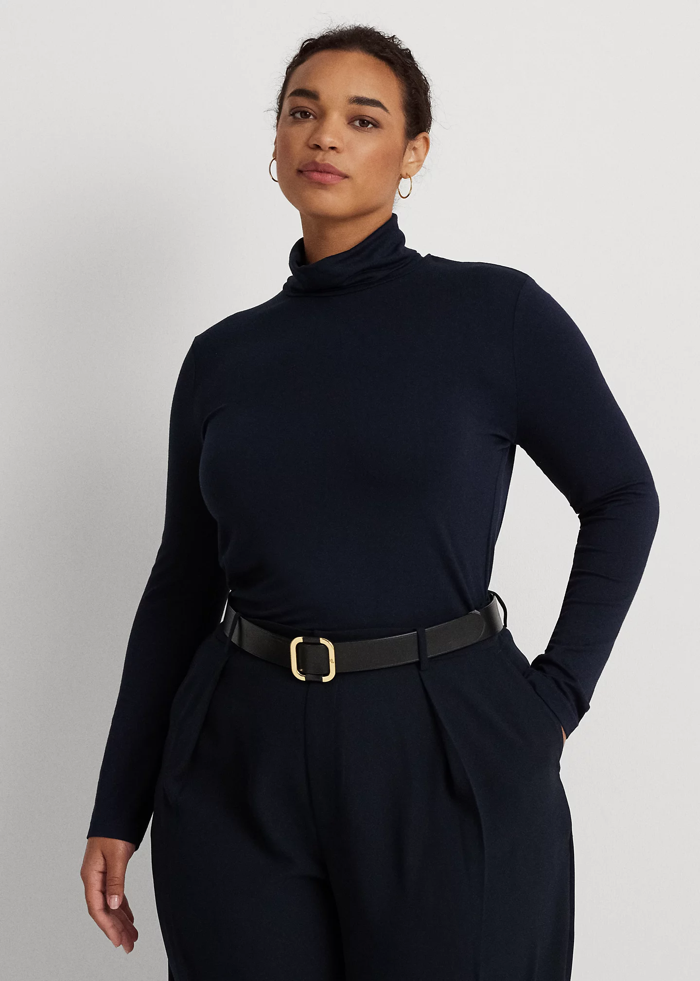 Jersey Turtleneck