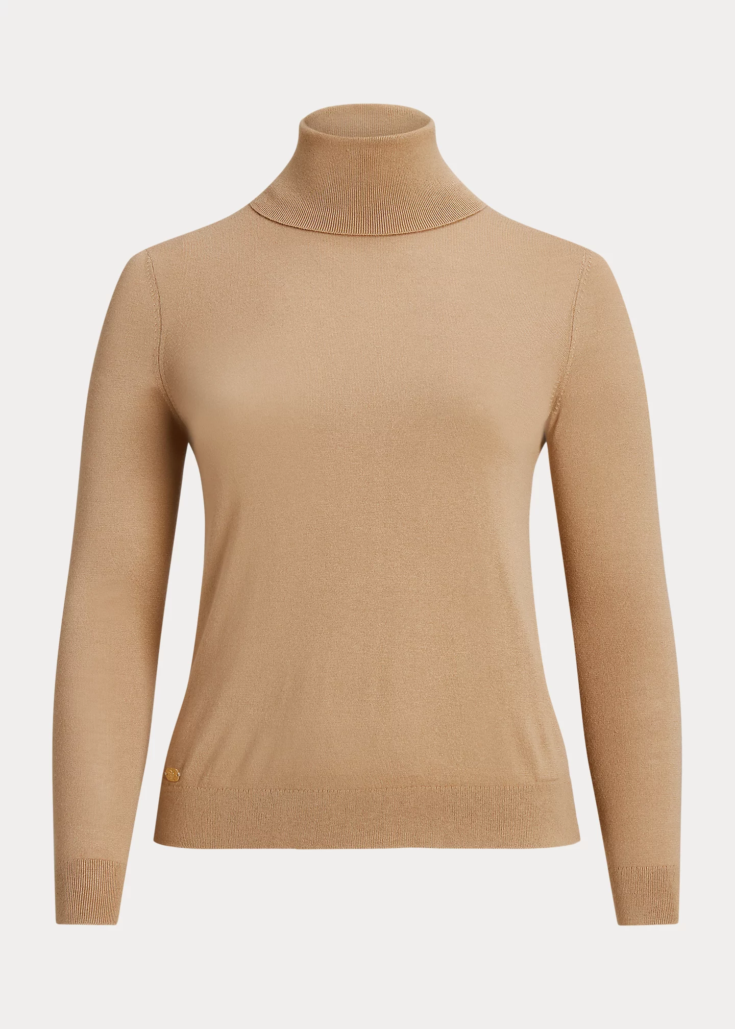 Silk-Blend Turtleneck