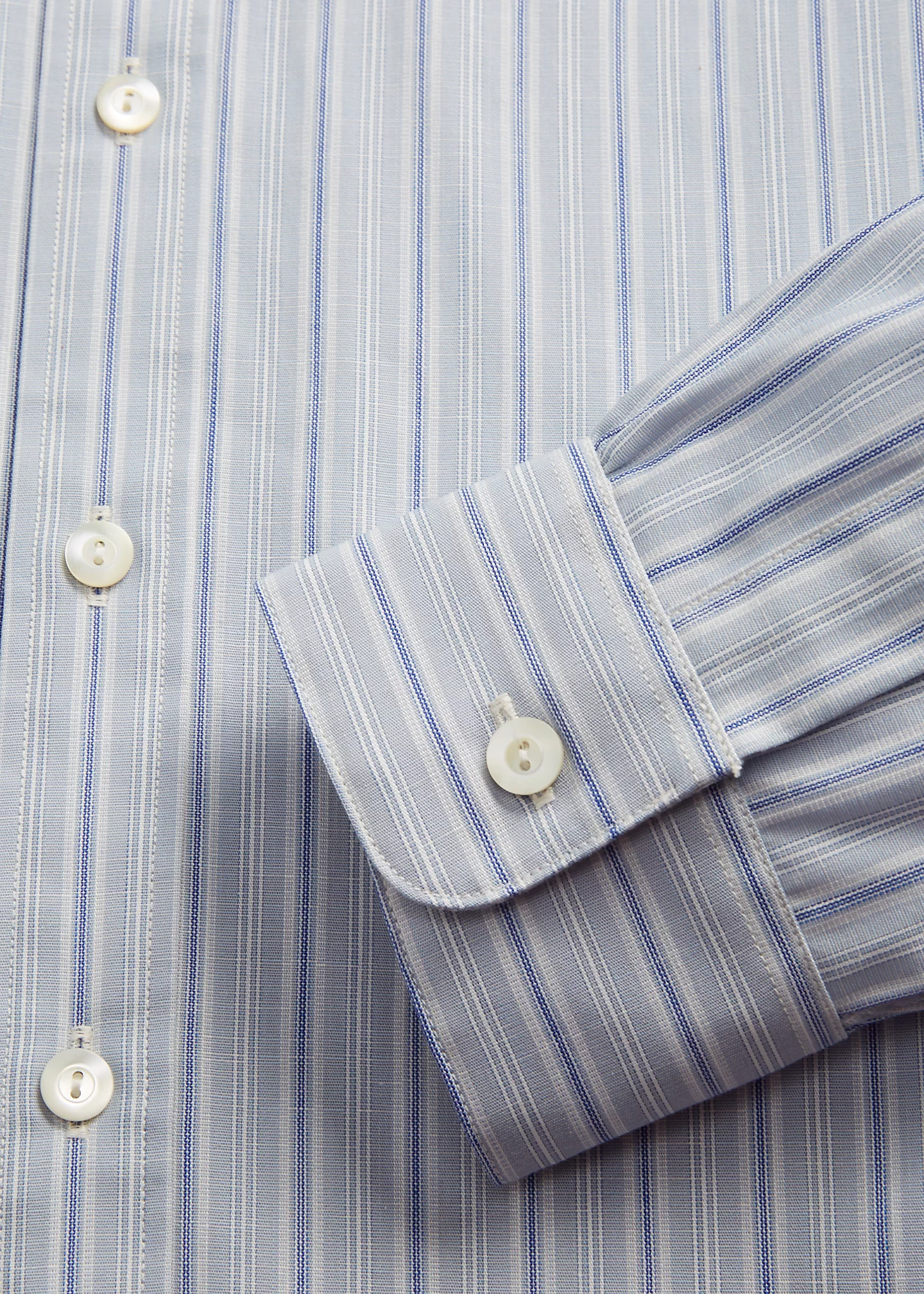 Slim Fit Striped Woven Shirt