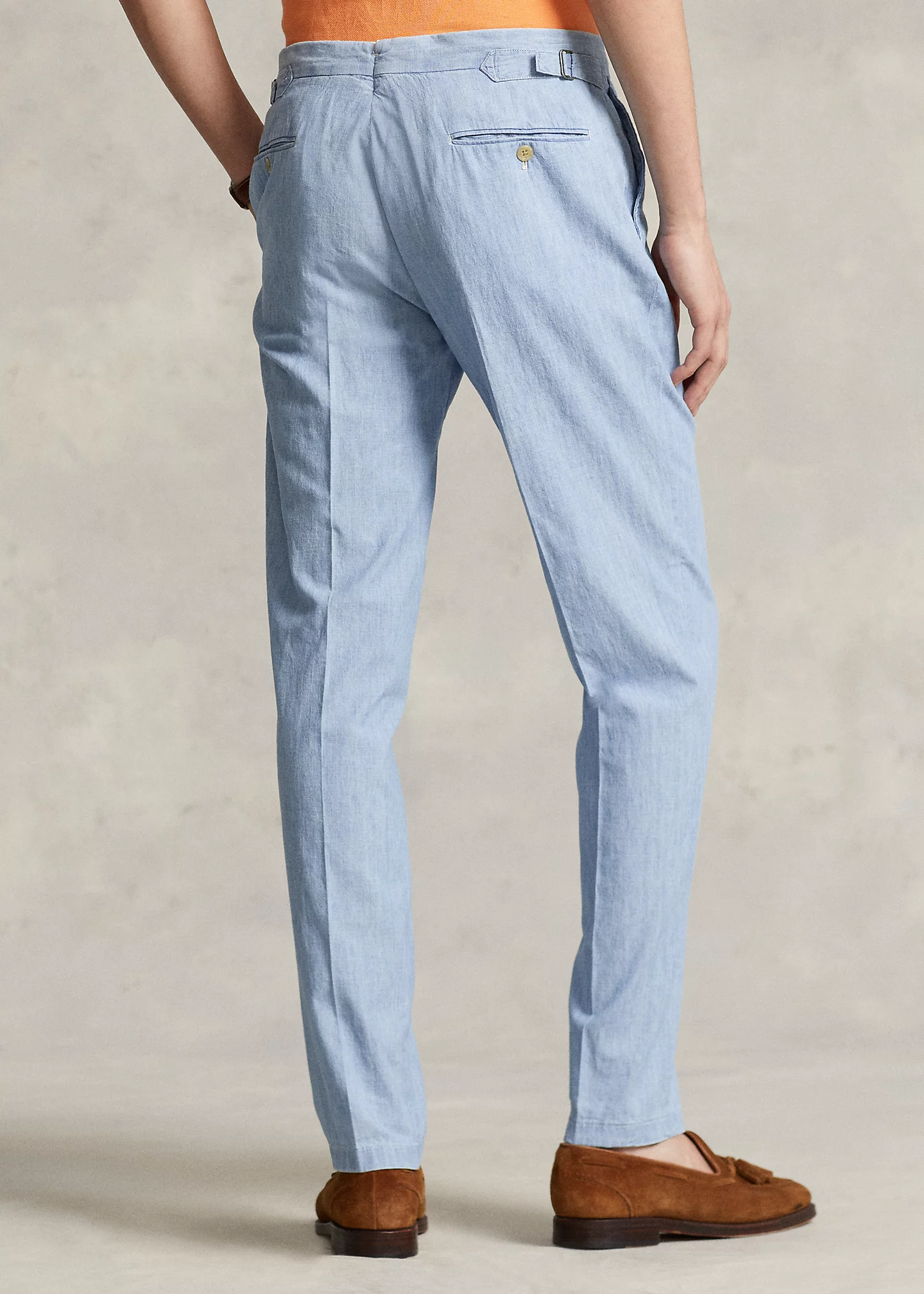Chambray Suit Trouser