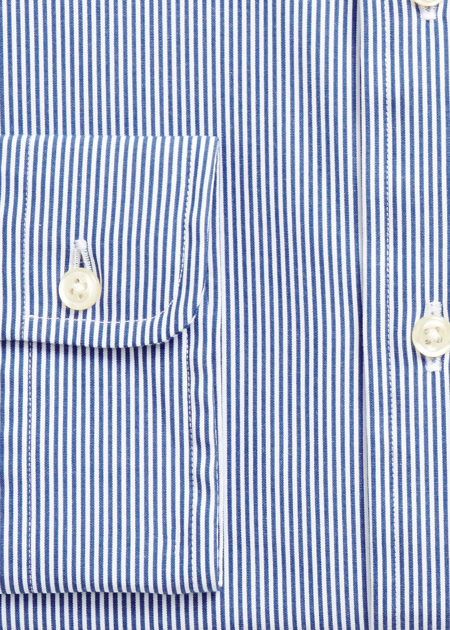 Striped Stretch Poplin Shirt - All Fits