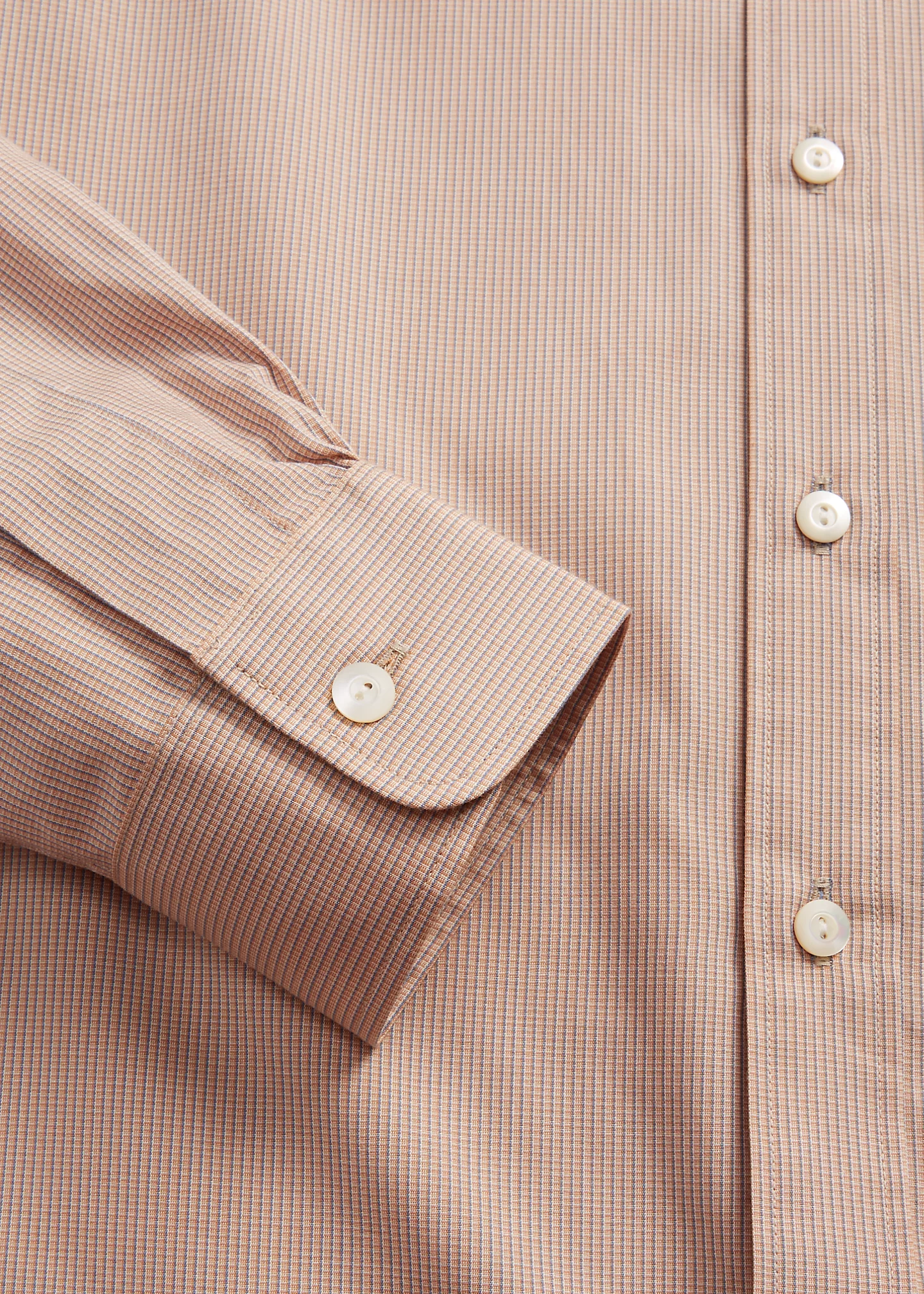 Slim Fit Checked Woven Shirt