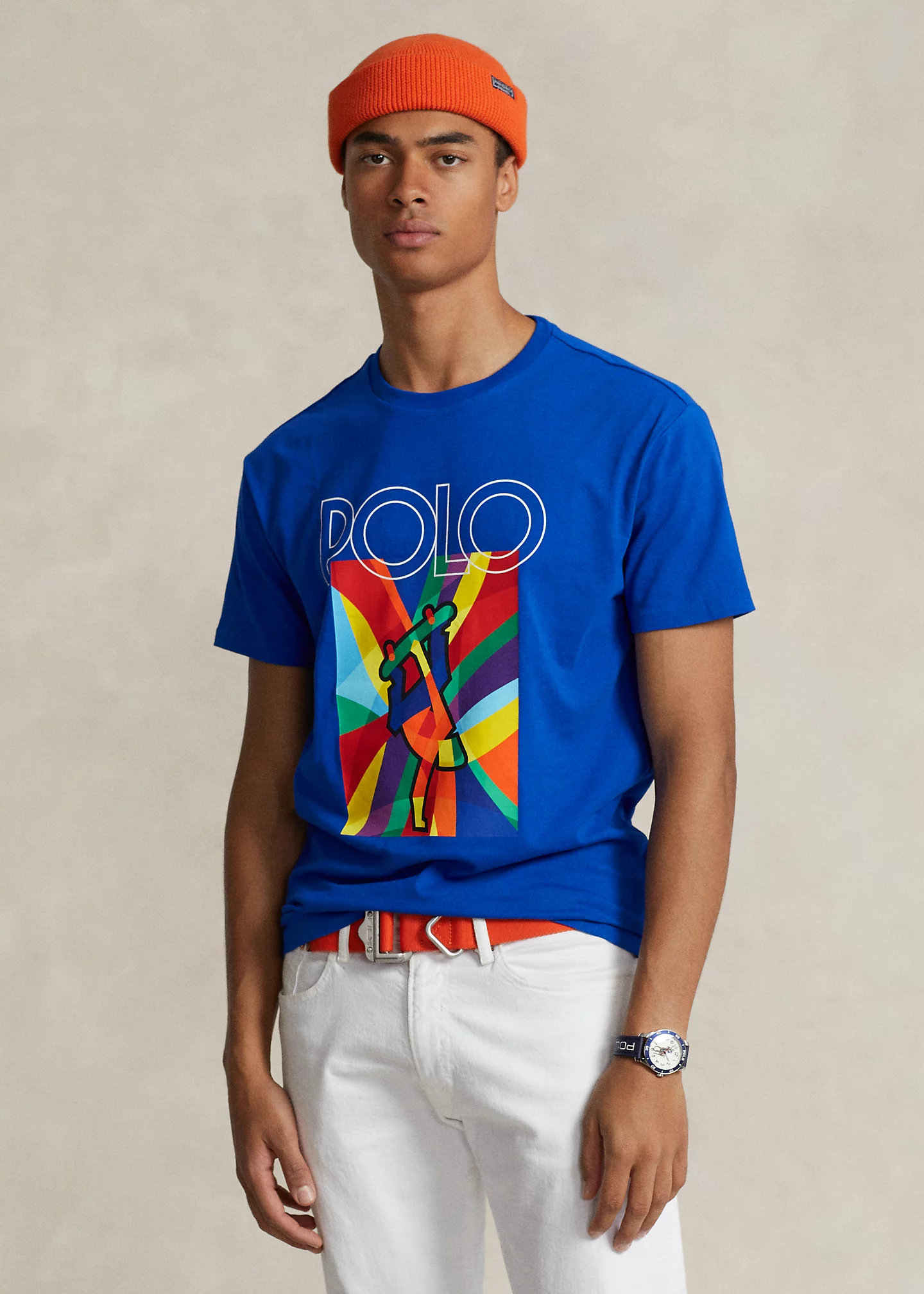 Classic Fit Logo Jersey T-Shirt