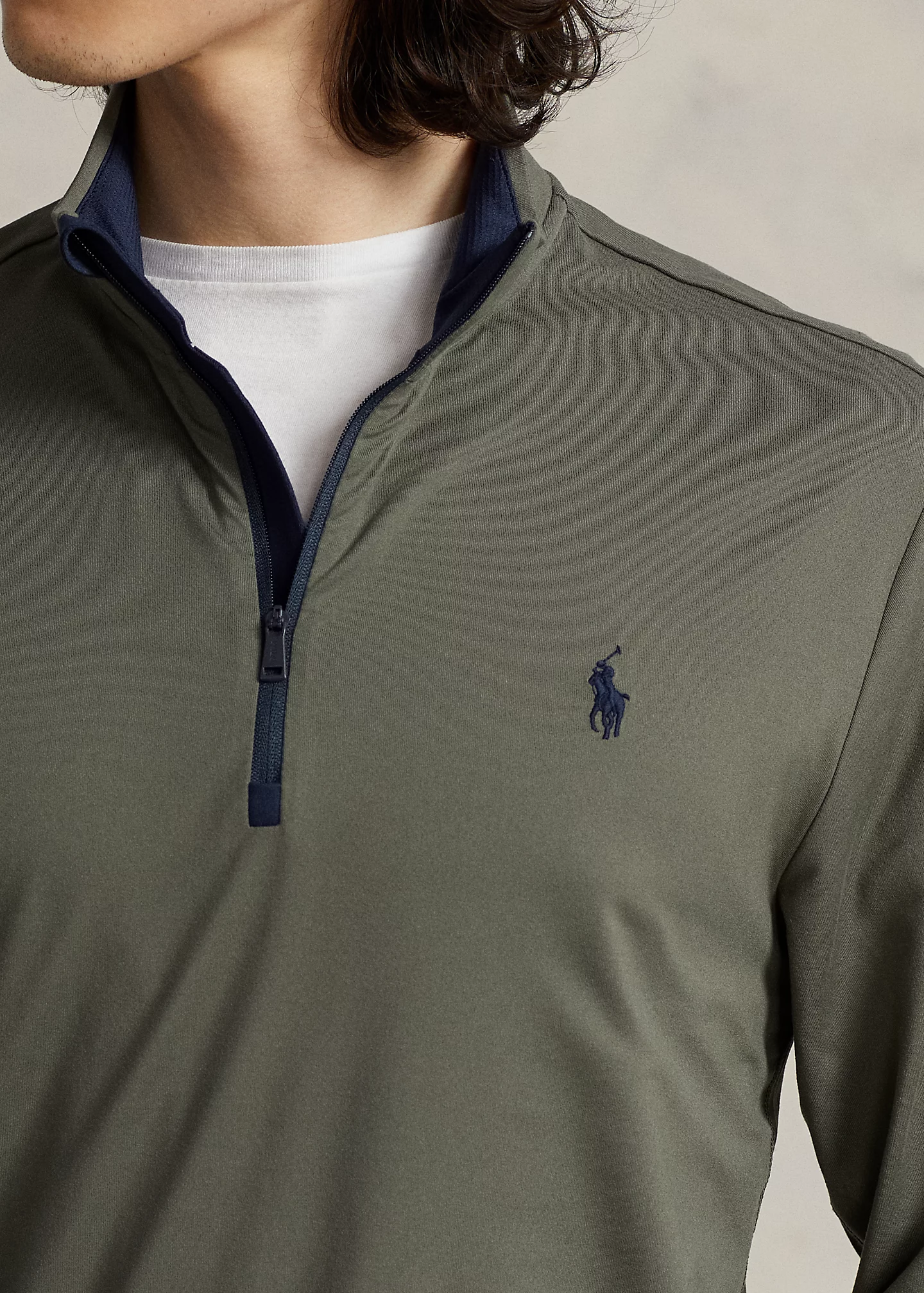 Performance Jersey Quarter-Zip Pullover