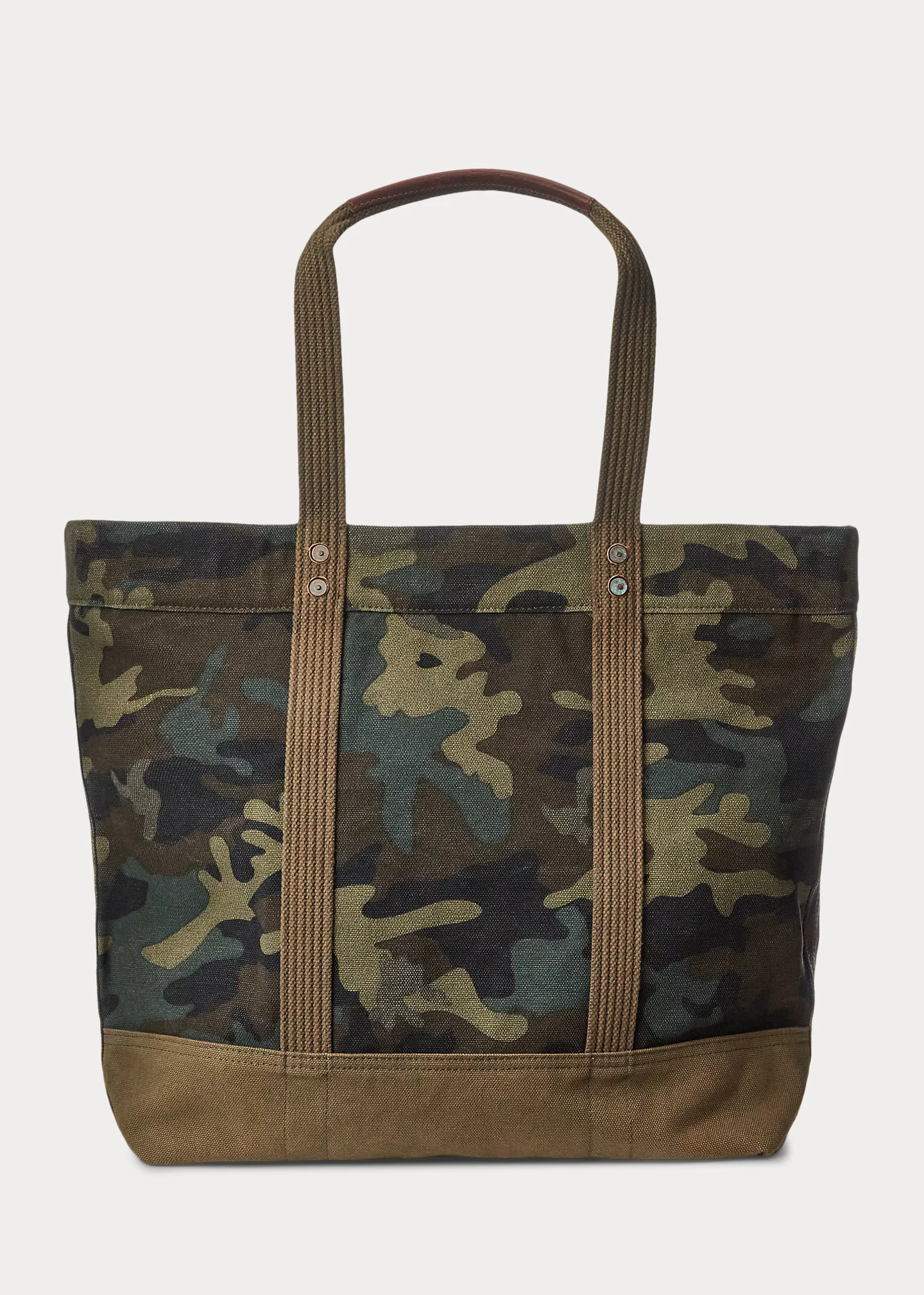 Canvas Camo Tote