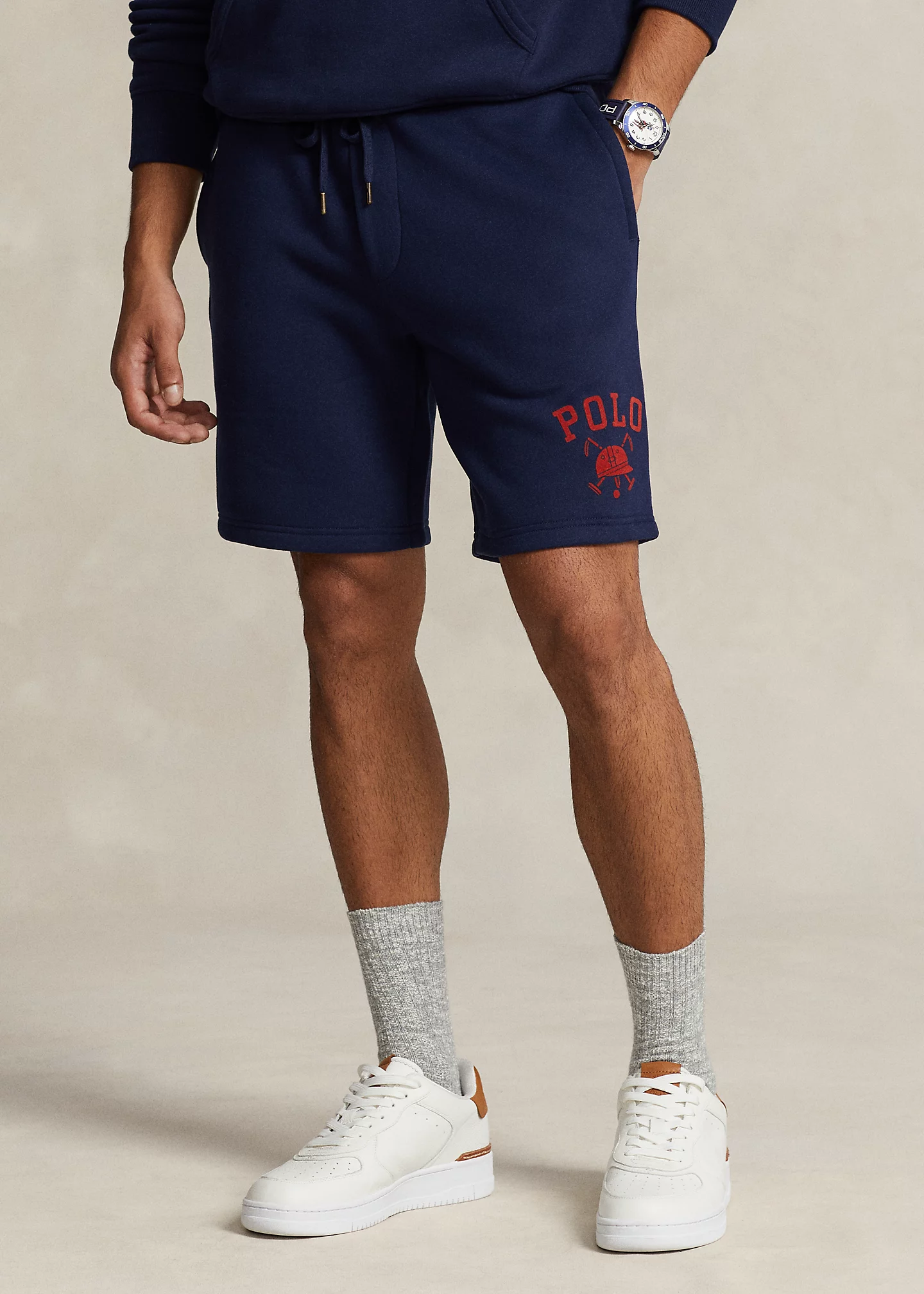 8.5-Inch Logo Fleece Short