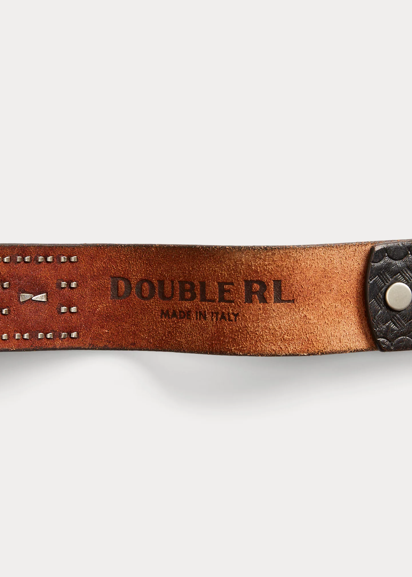 Studded Leather Belt