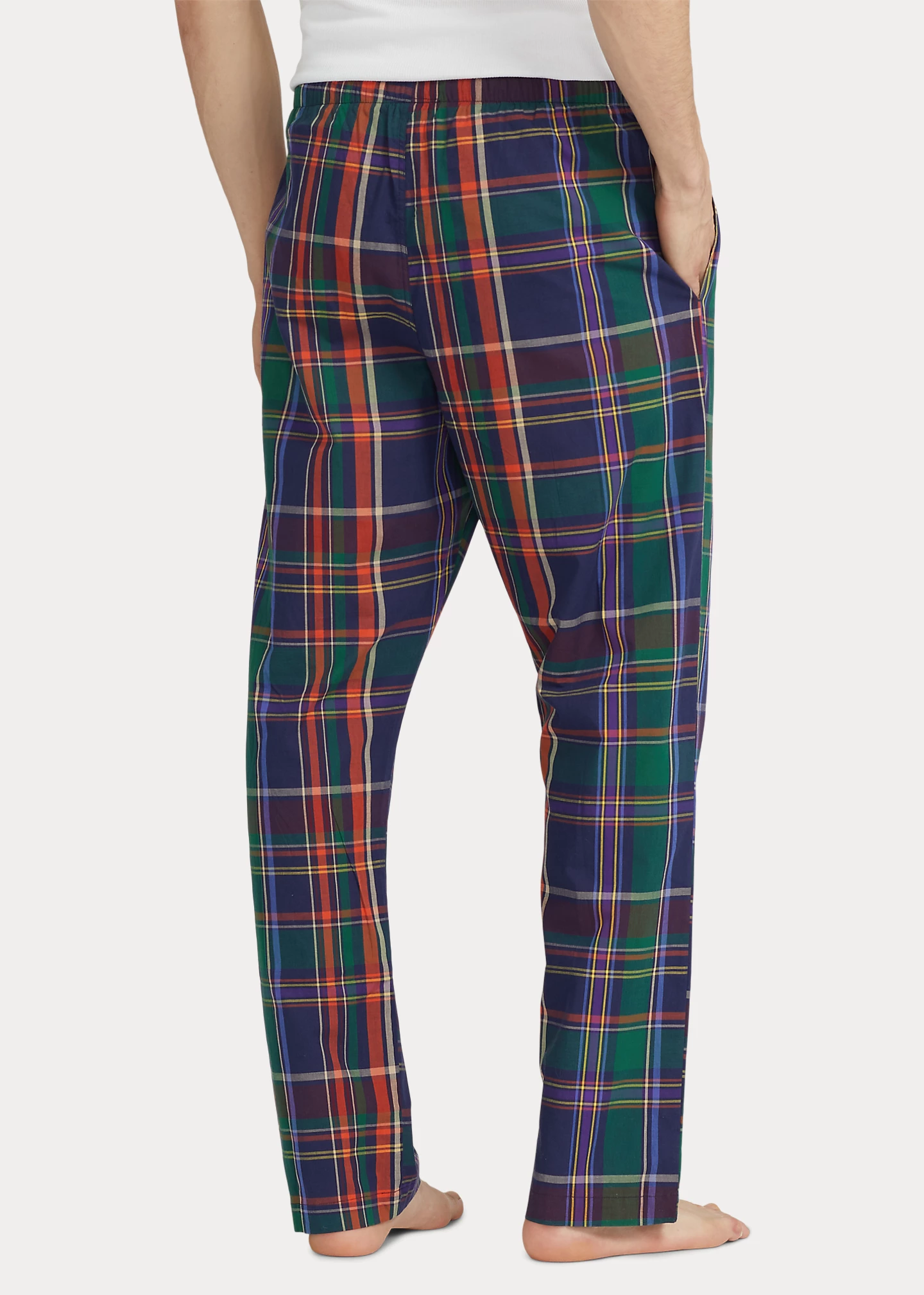 Plaid Cotton Pajama Pant