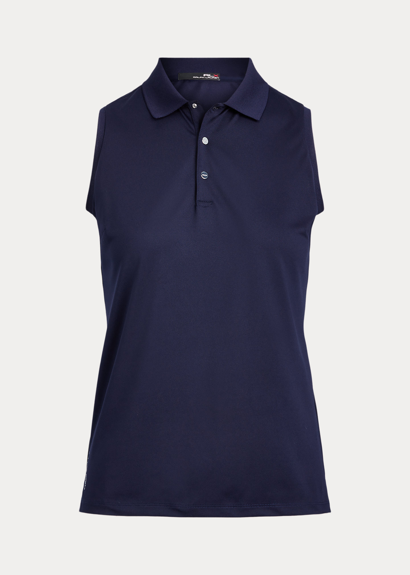 Sleeveless Piqué Polo Shirt