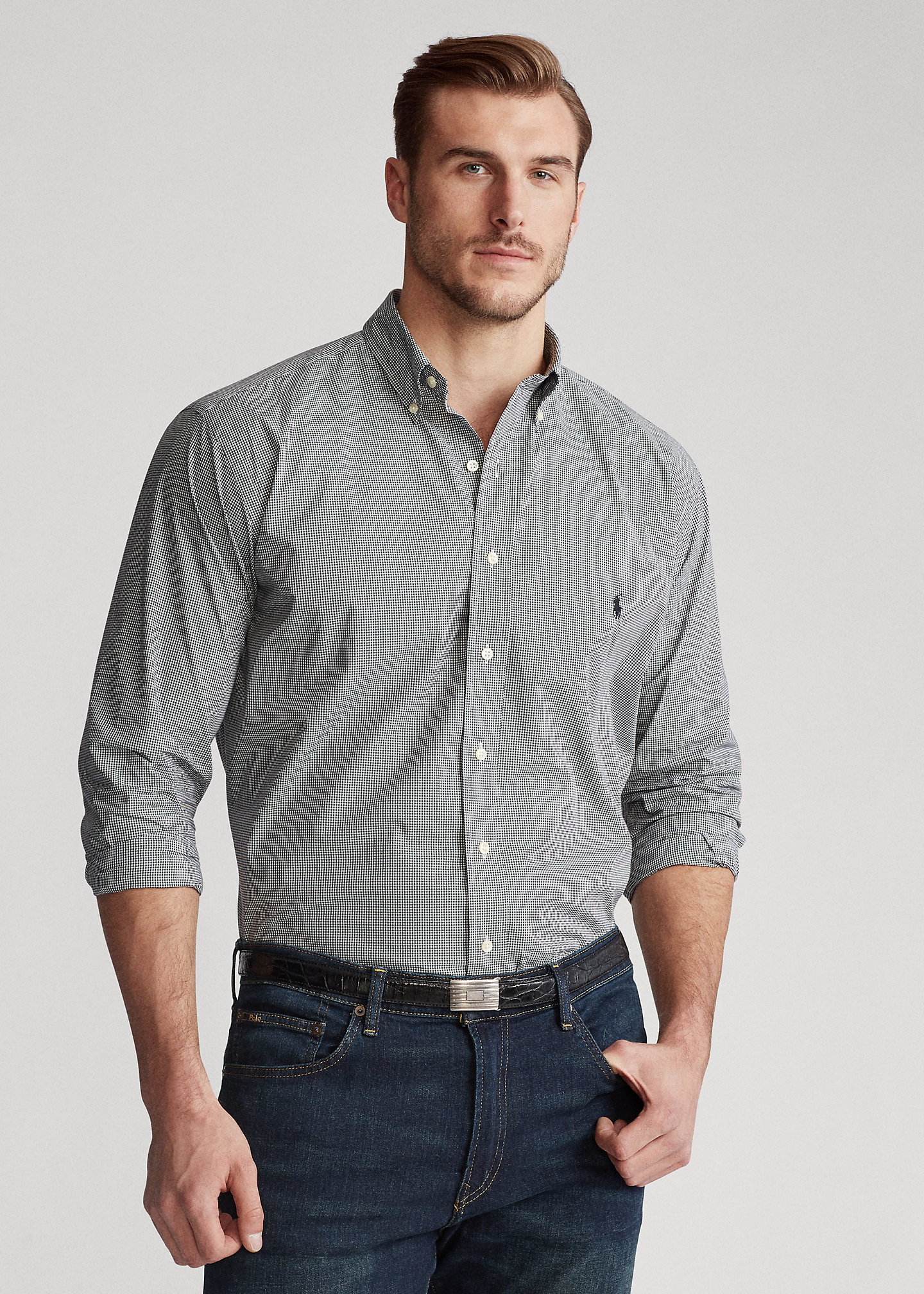 Checked Poplin Shirt