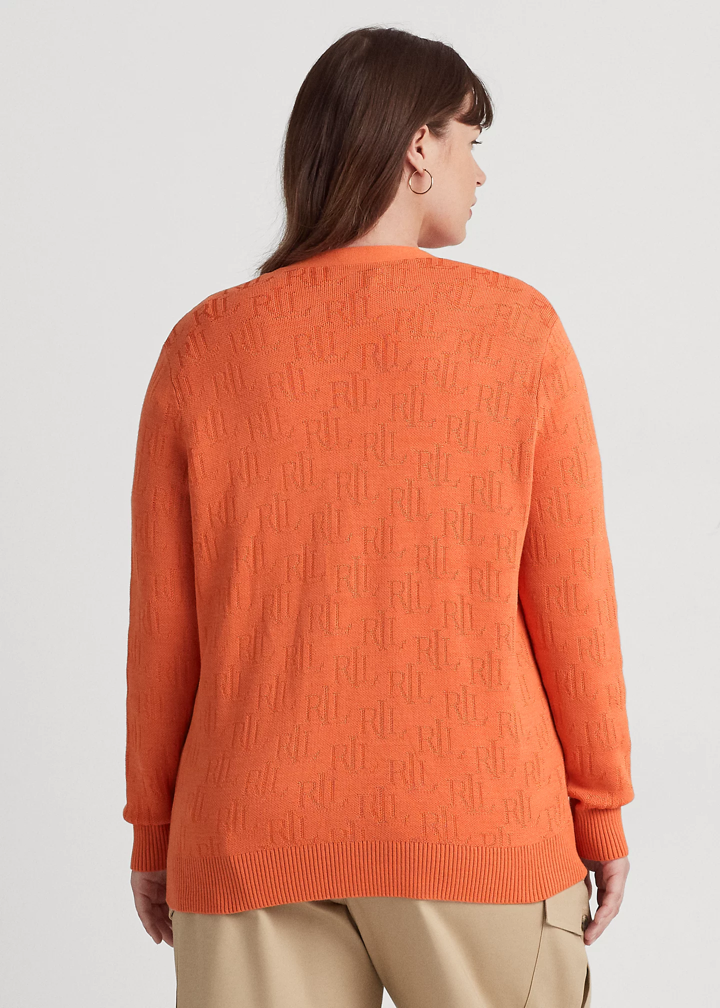 Monogram Jacquard Cardigan