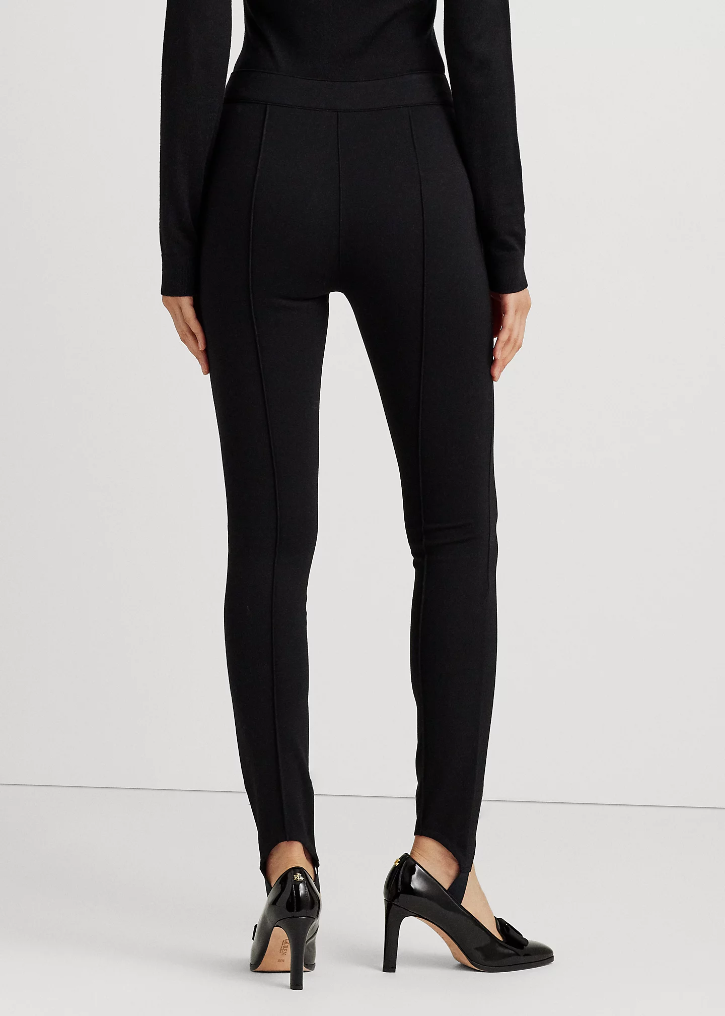 Pintucked Ponte Stirrup Legging