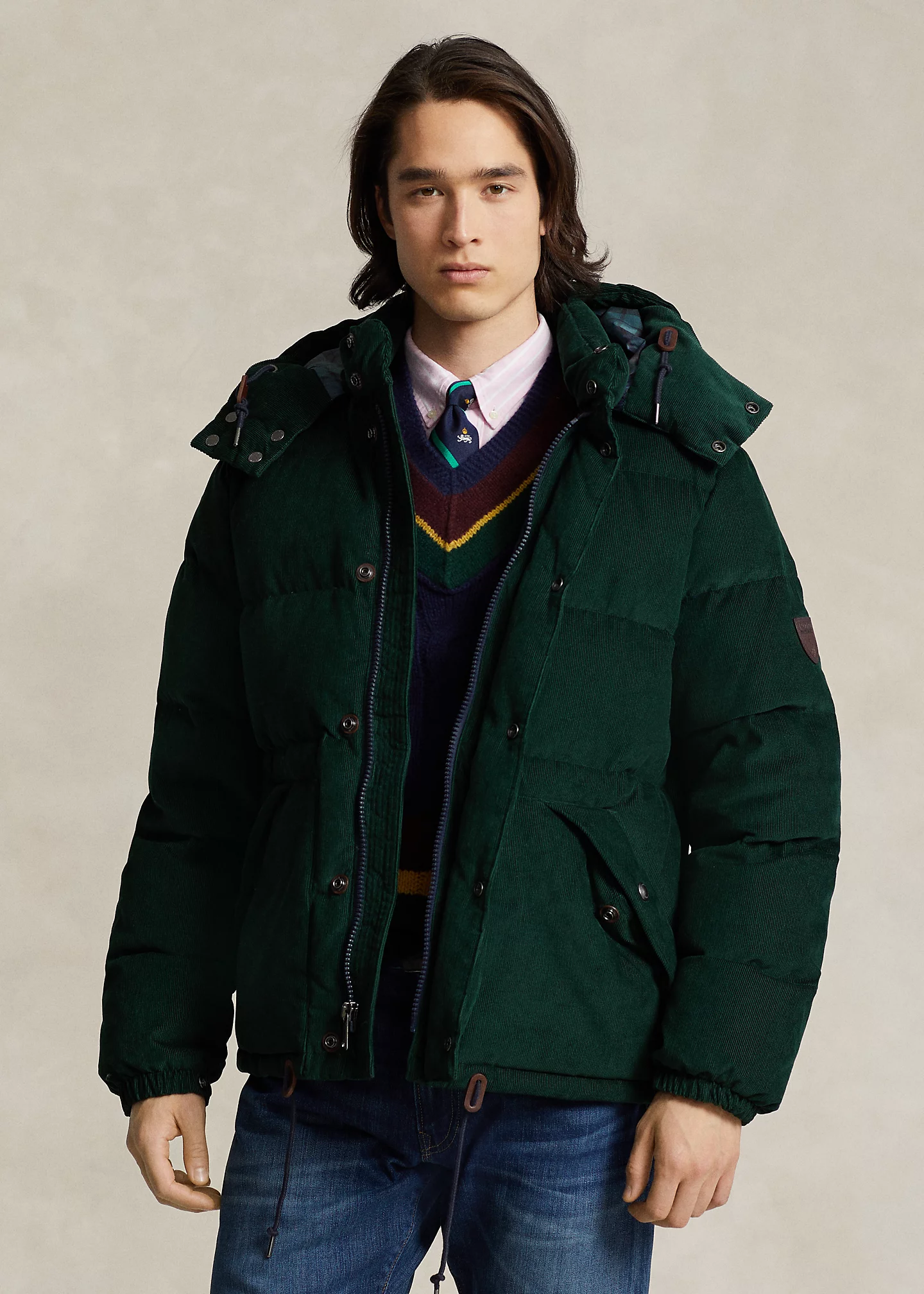 The Wainwright Corduroy Down Jacket