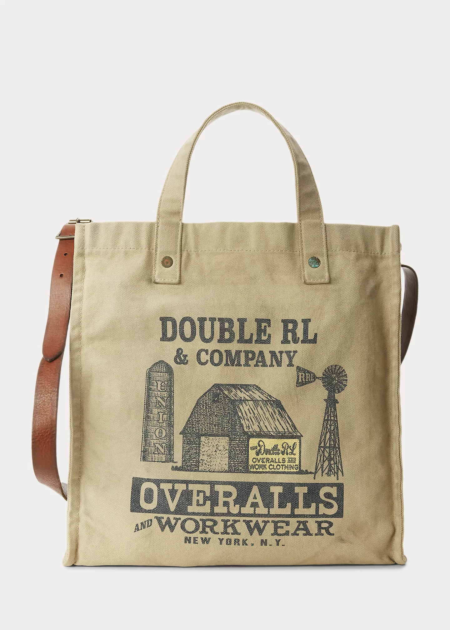 Logo Canvas Carpenter Tote