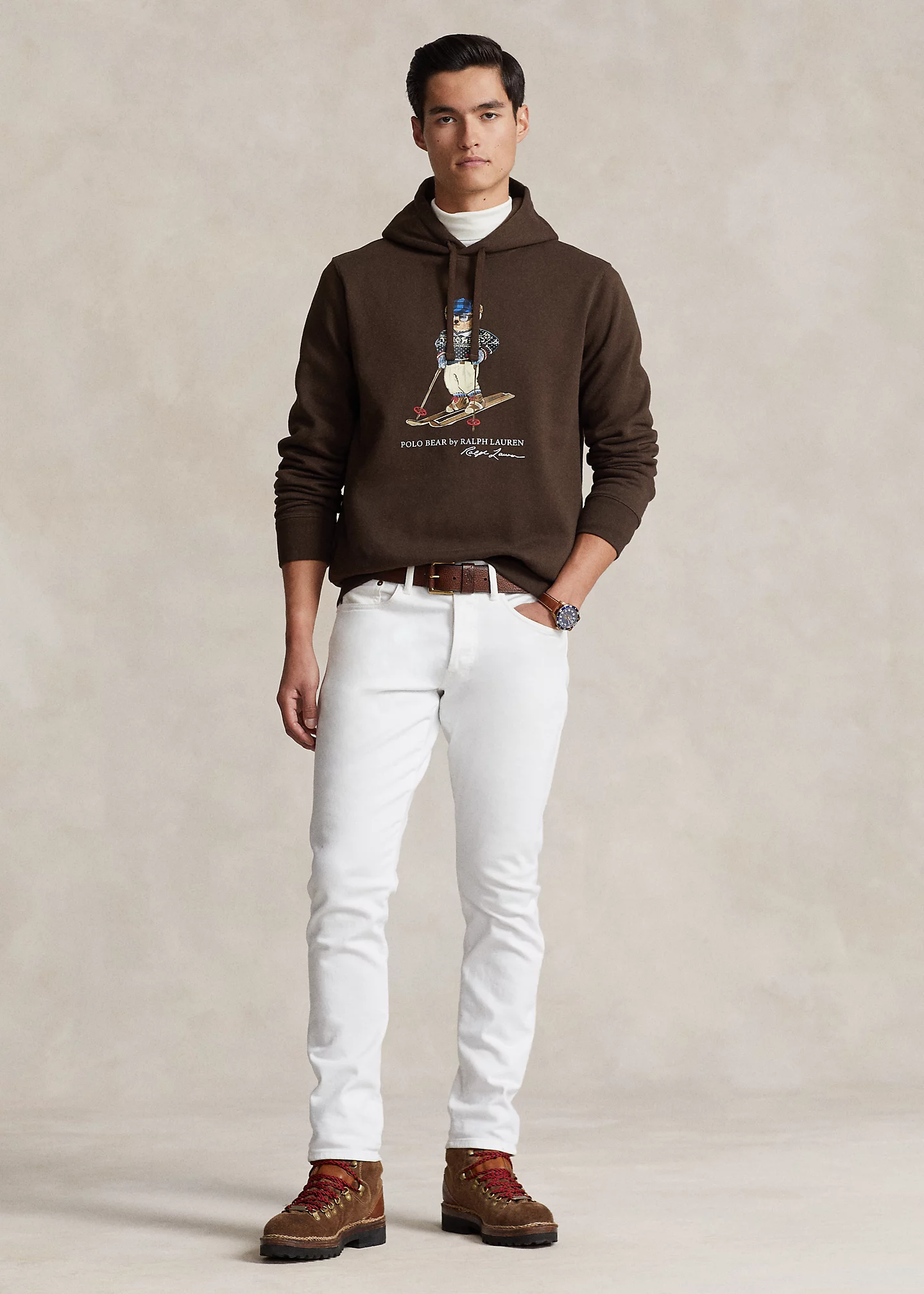 Polo Bear Fleece Hoodie