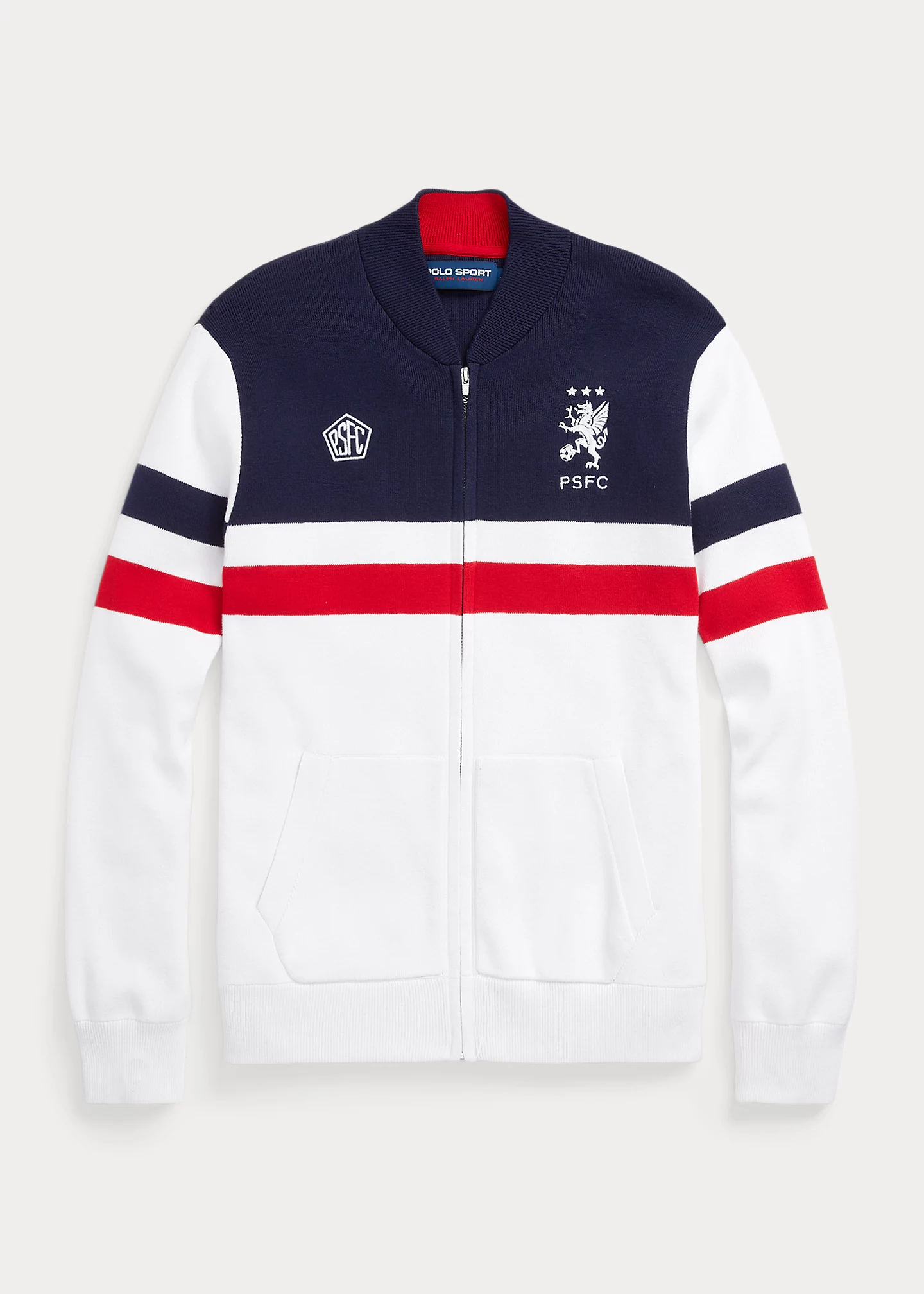 Polo Sport Cotton-Blend Full-Zip Sweater