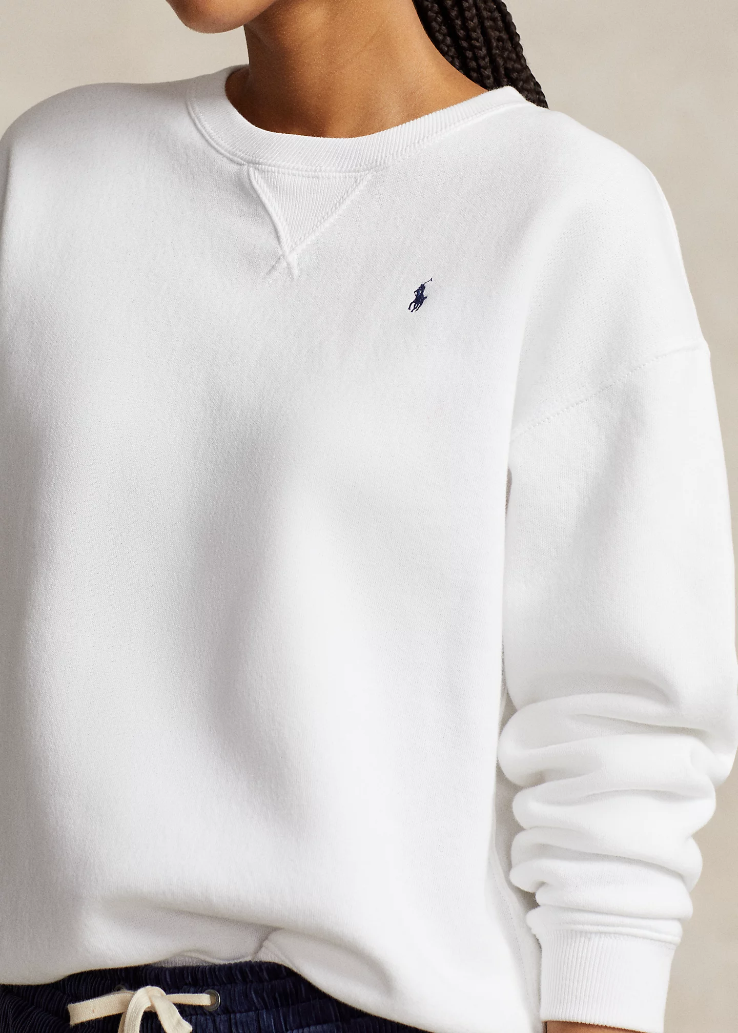 Fleece Crewneck Pullover