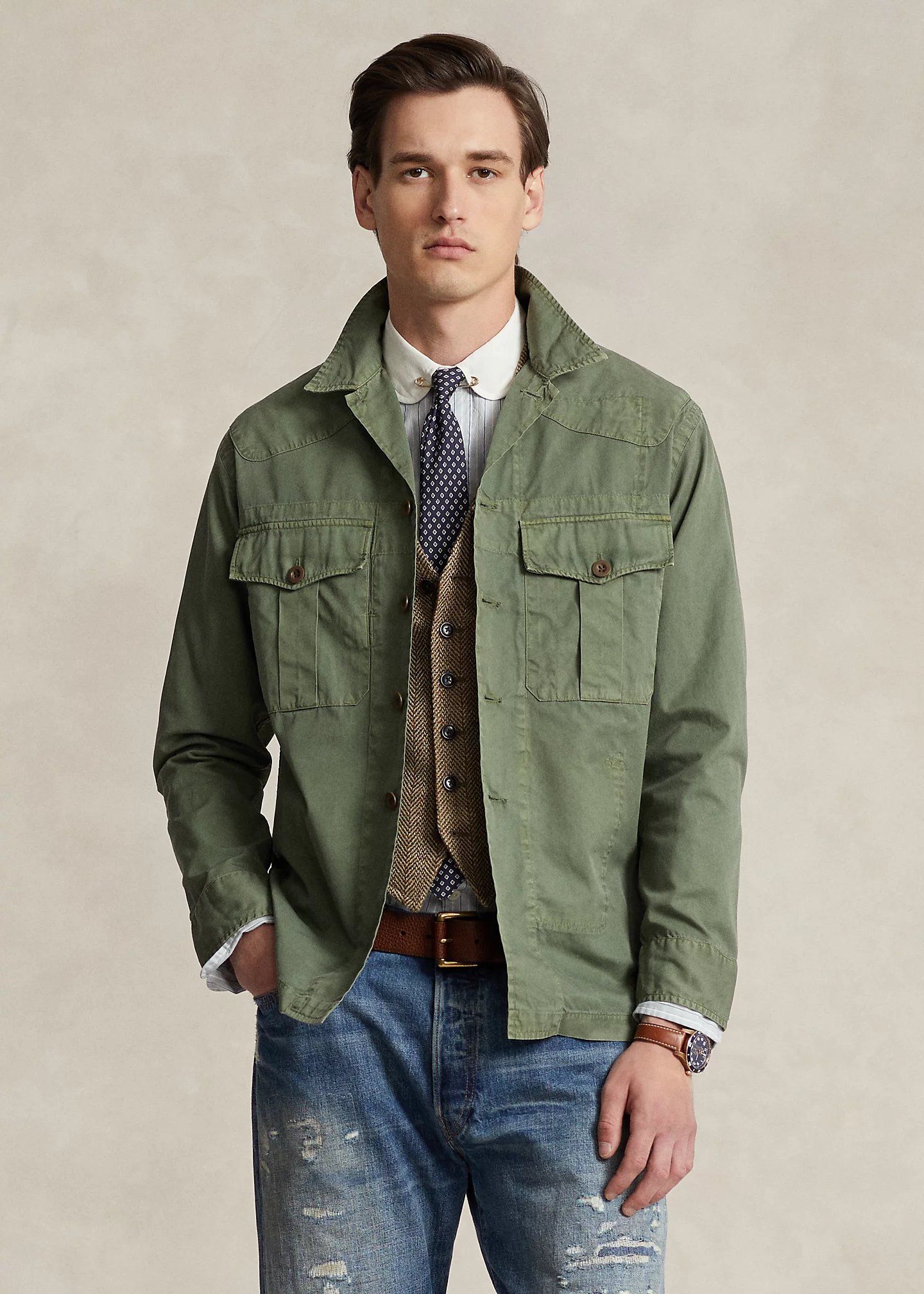 Classic Fit Twill Workshirt