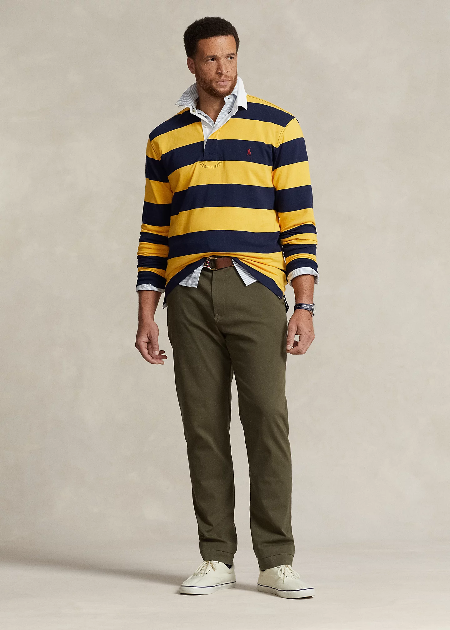 Classic Fit Textured Chino Pant